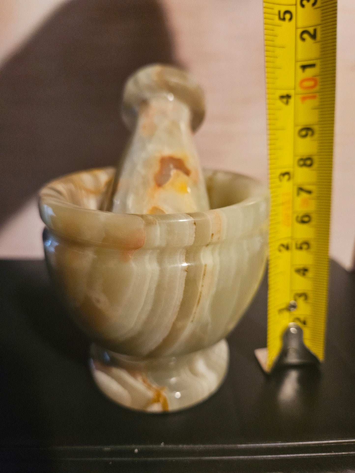 Green Onyx -Morter & Pestle #1