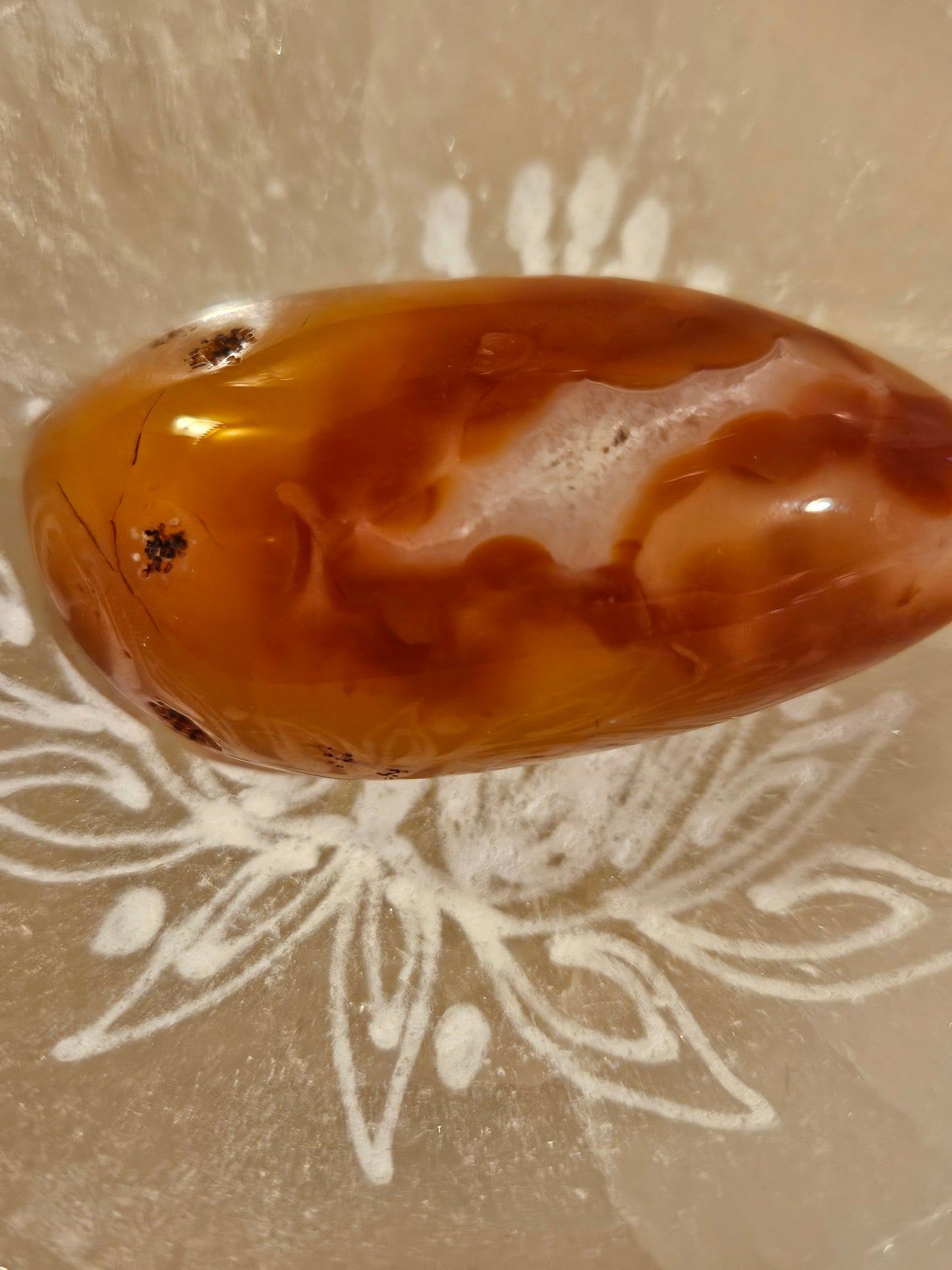 Carnelian Geode Druzy #1