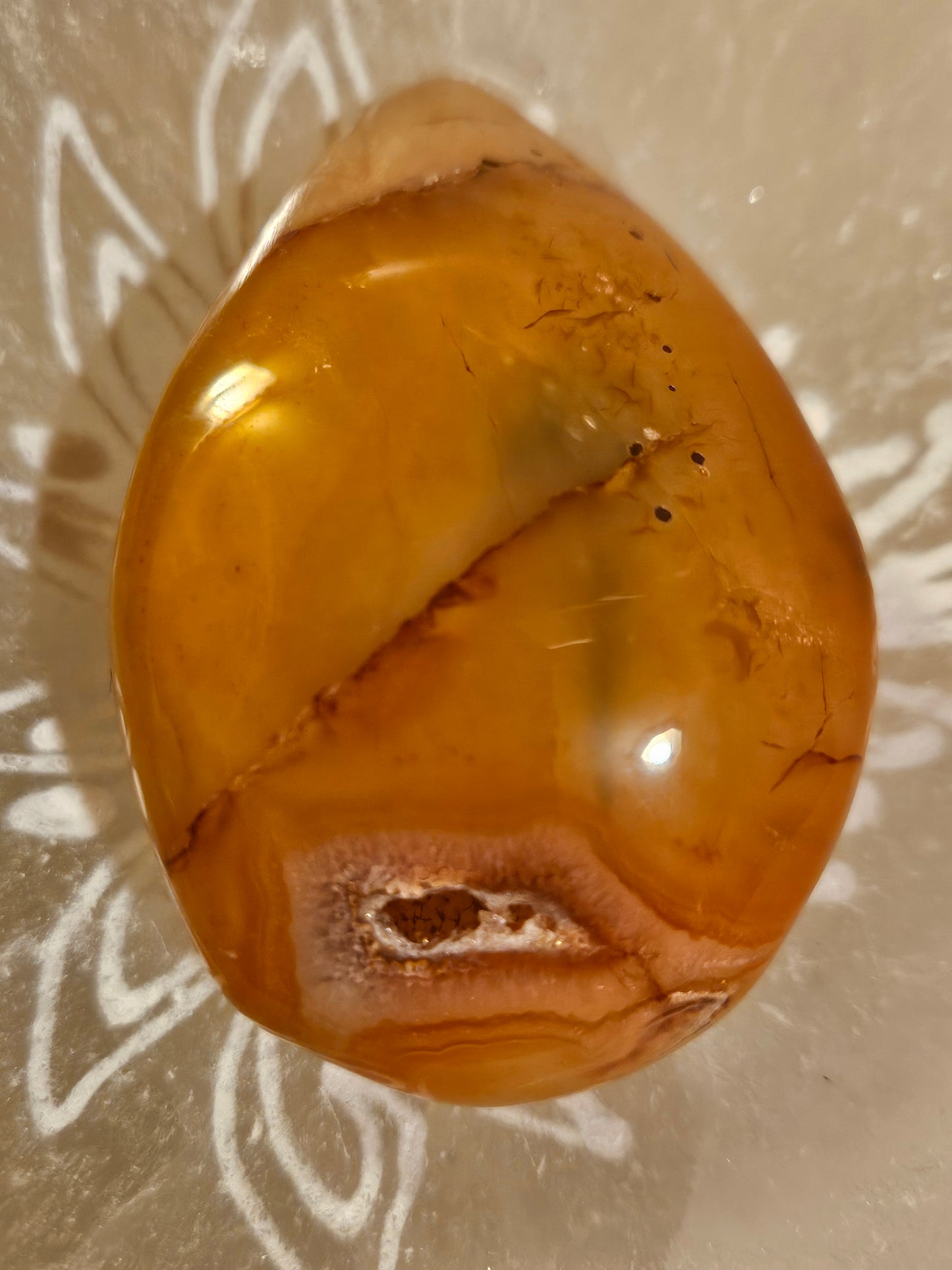 Carnelian Geode Druzy #4