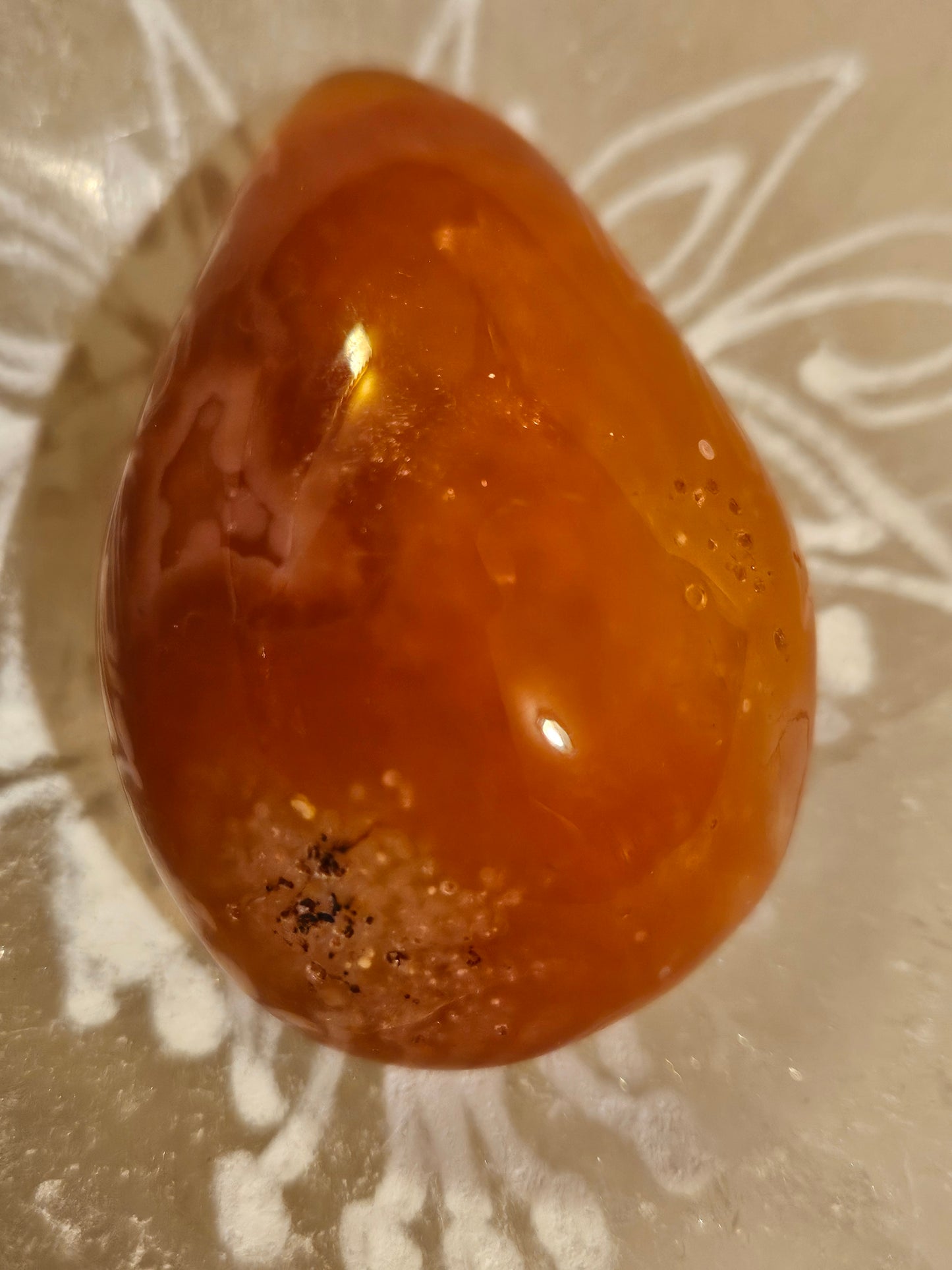 Carnelian Geode Druzy #6