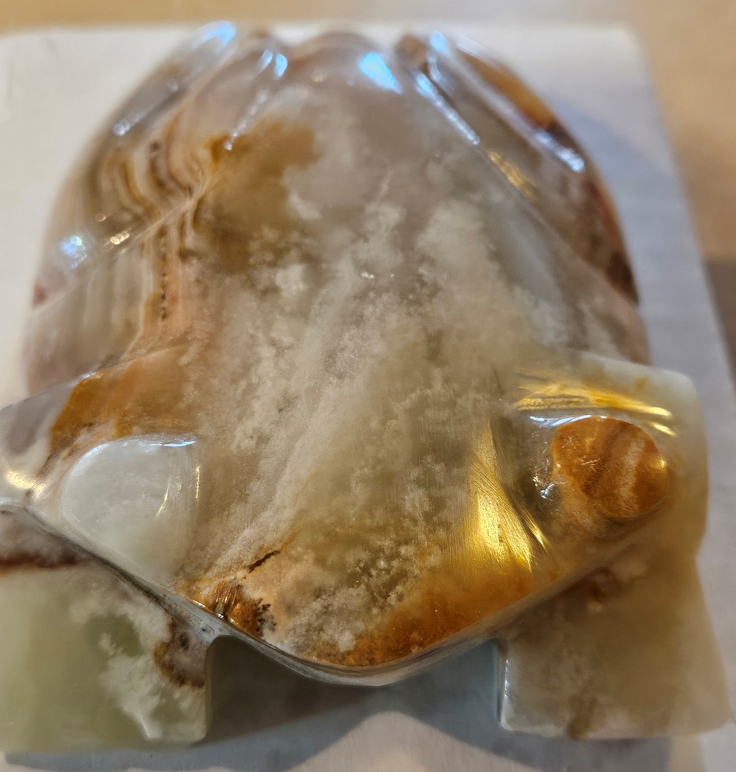 Frog - Green Banded Calcite [Pakistan]