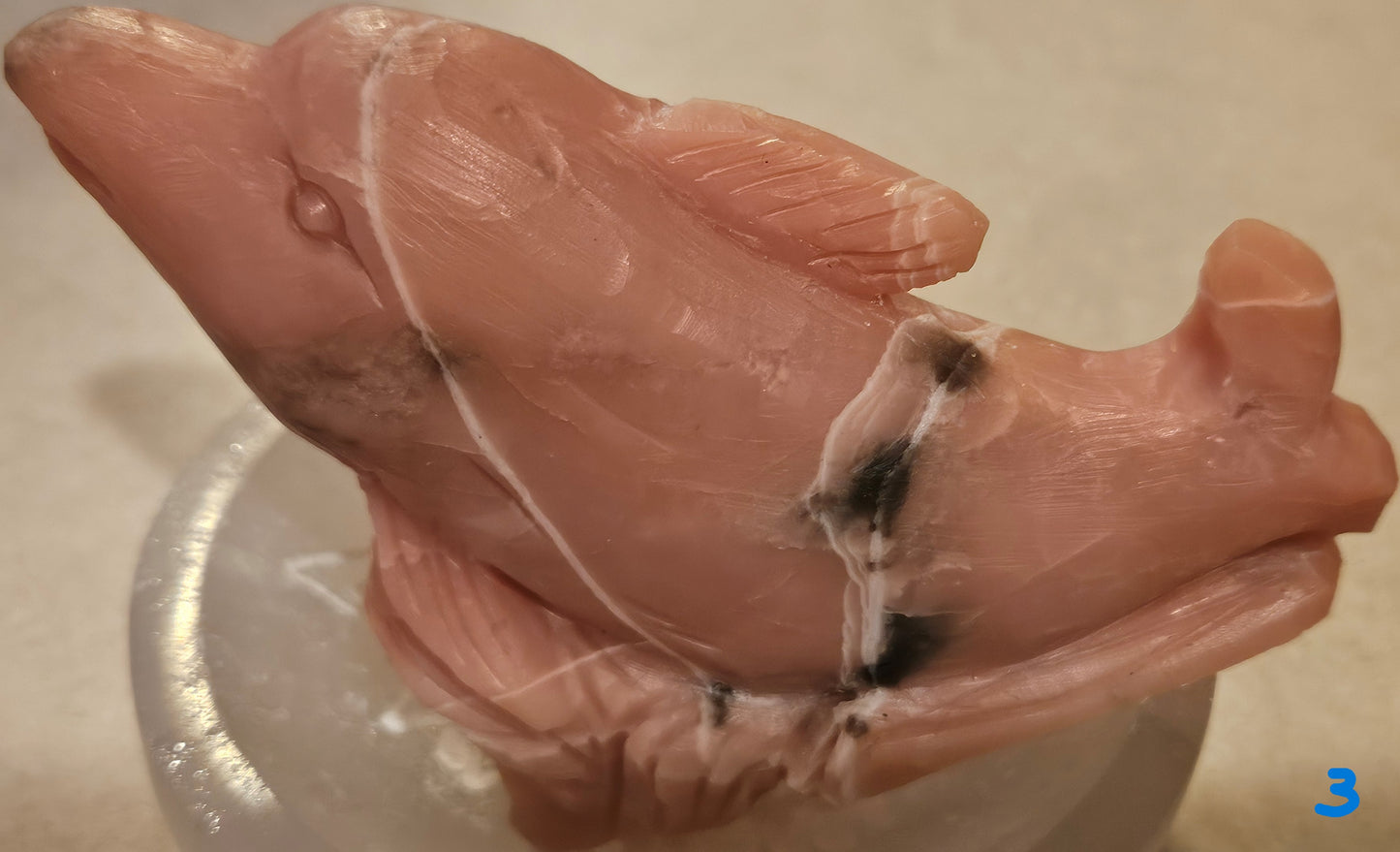 Pink Opal Dolphins (1-5)  3