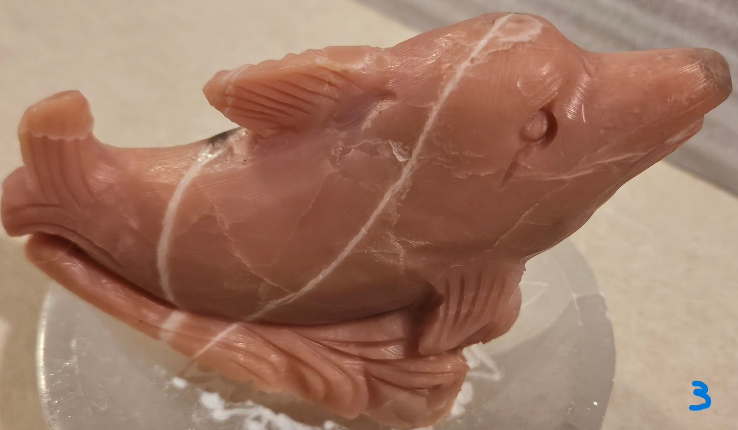 Pink Opal Dolphins (1-5)  3