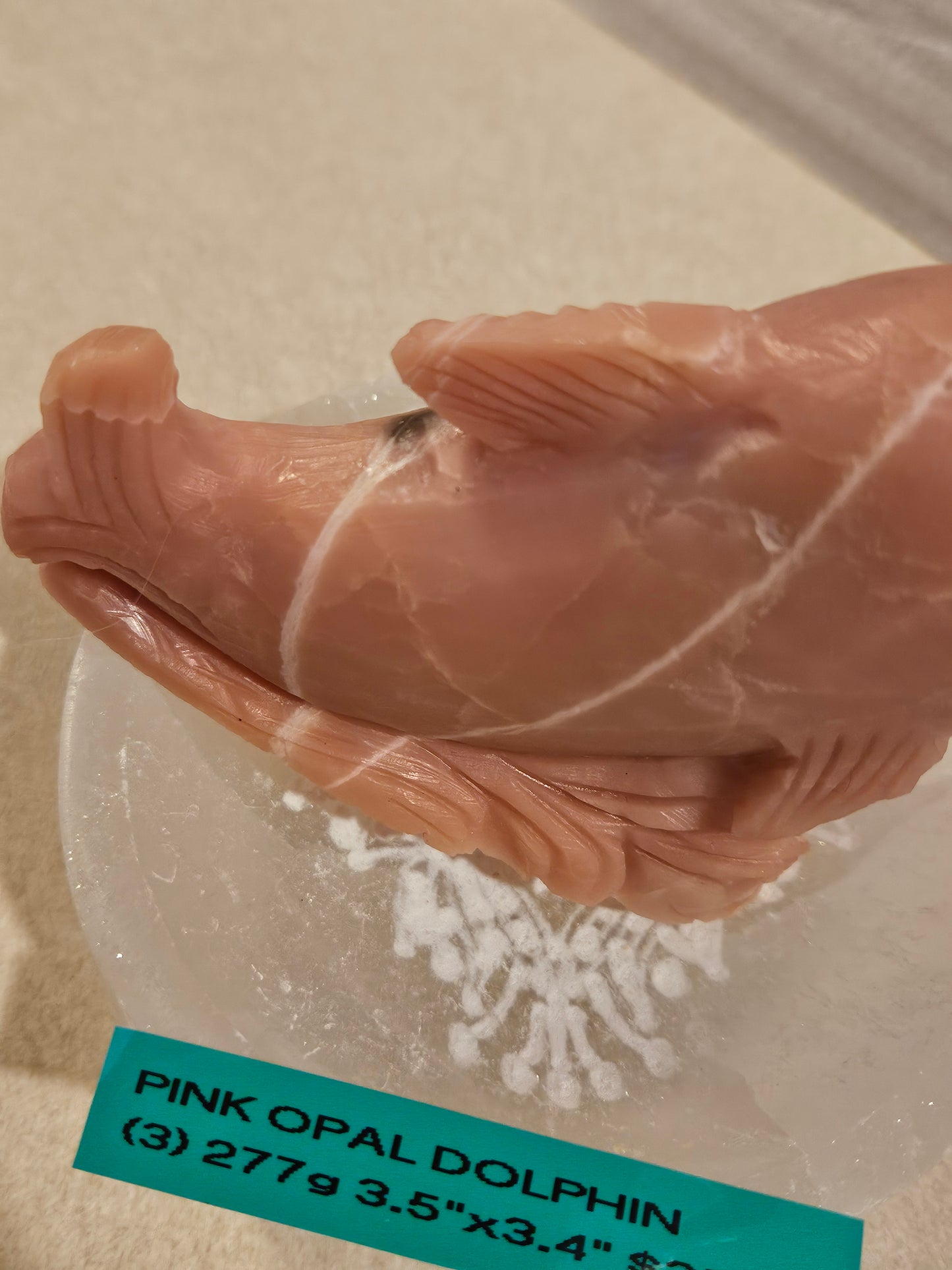 Pink Opal Dolphins (1-5)  3