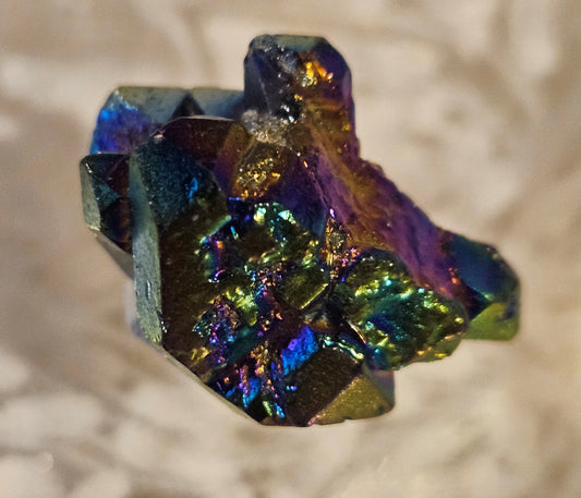 Titanium Aura  - Amethyst 1