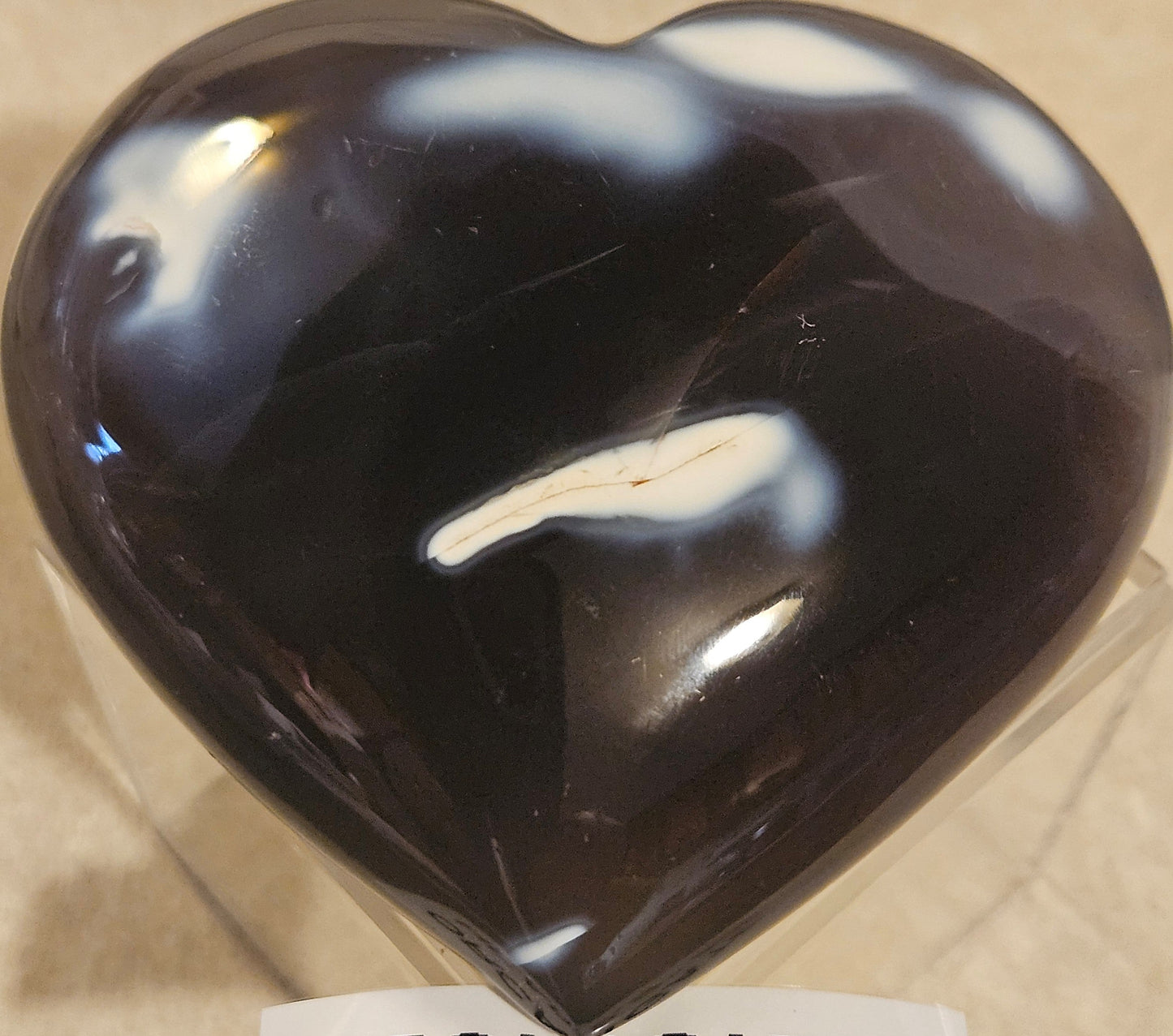 Orca Agate Heart - Madagascar