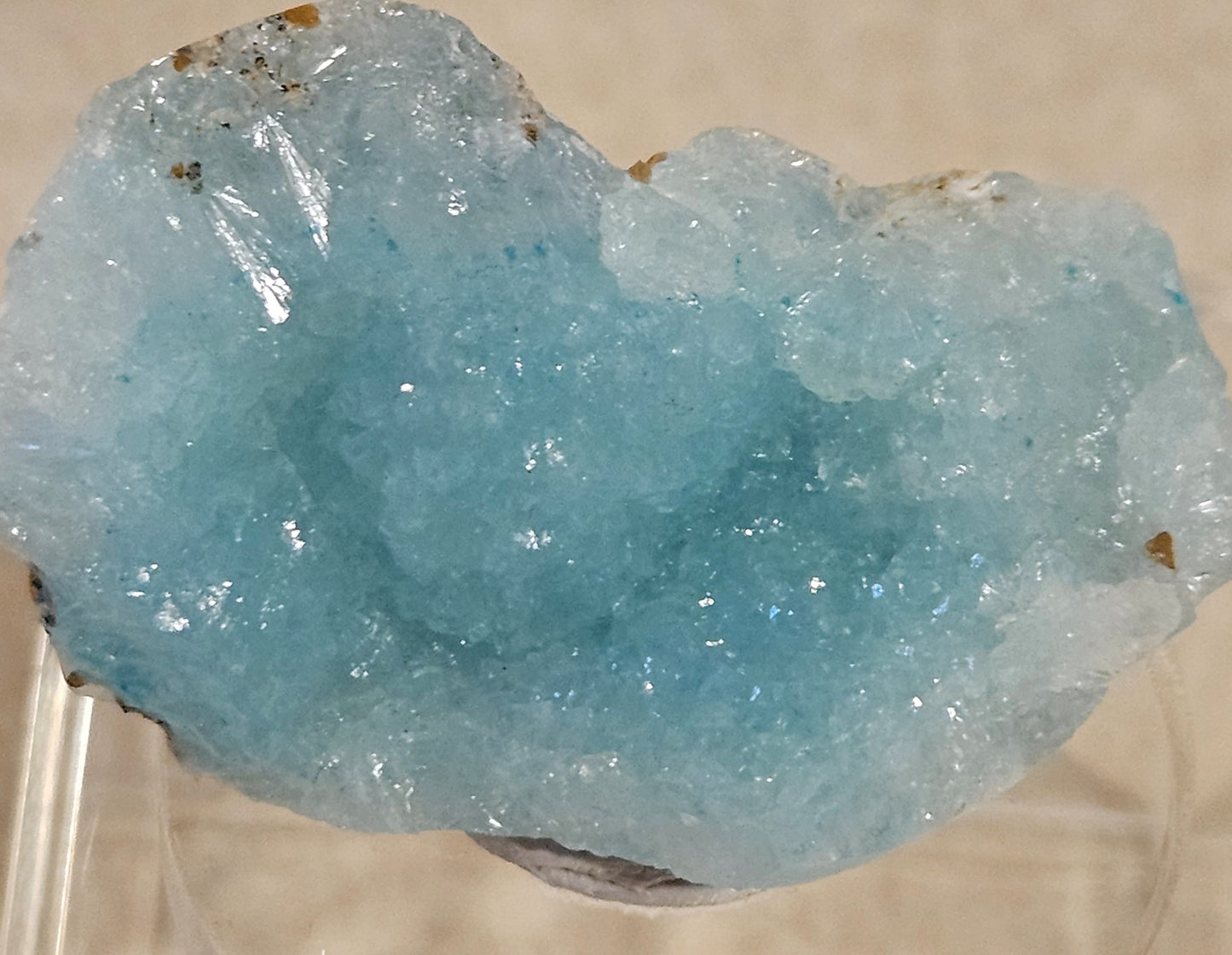 Hemimorphite (Sparkling Sky-Blue)
