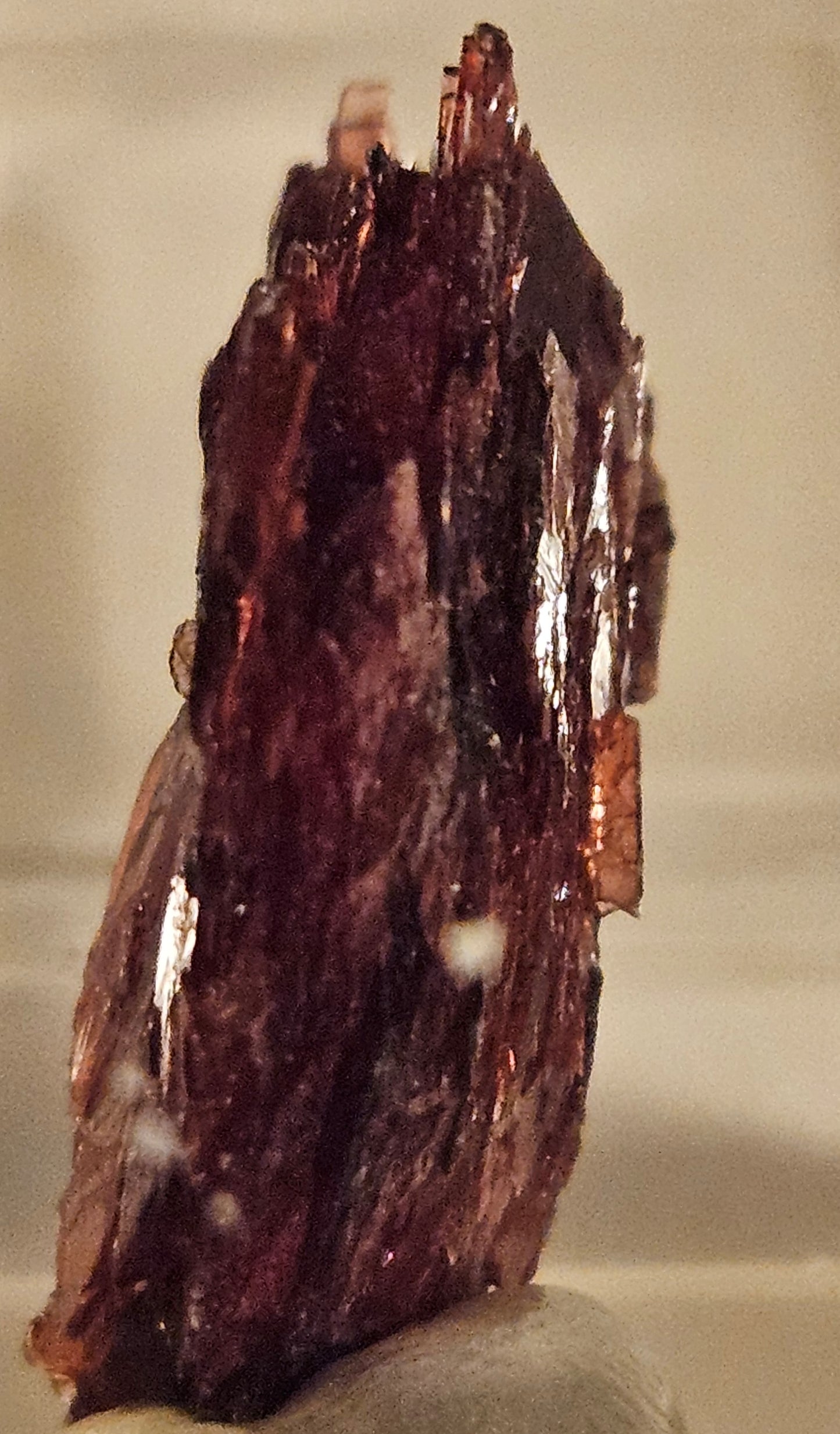 Red Alurgite Crystal Cluster