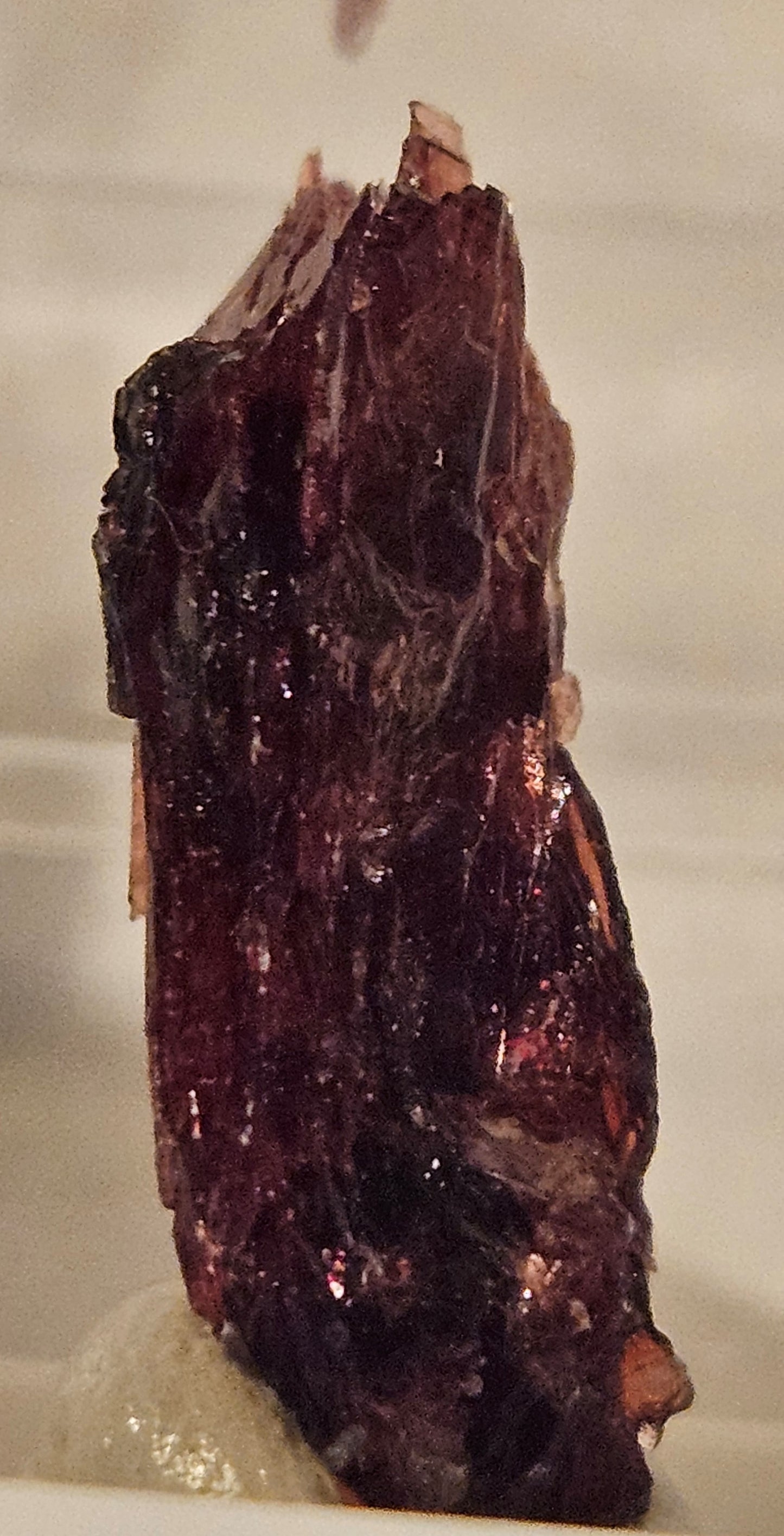 Red Alurgite Crystal Cluster
