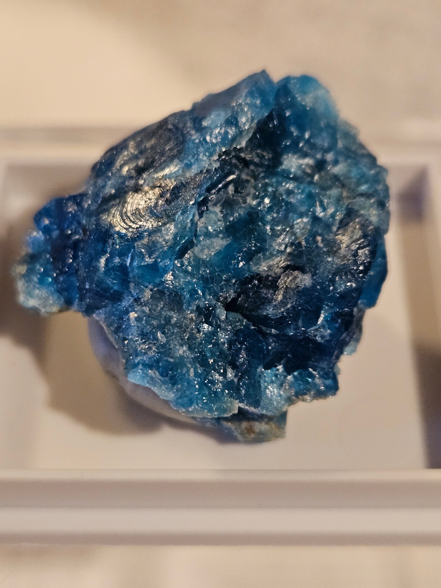 Blue Apatite [Raw] Madagascar
