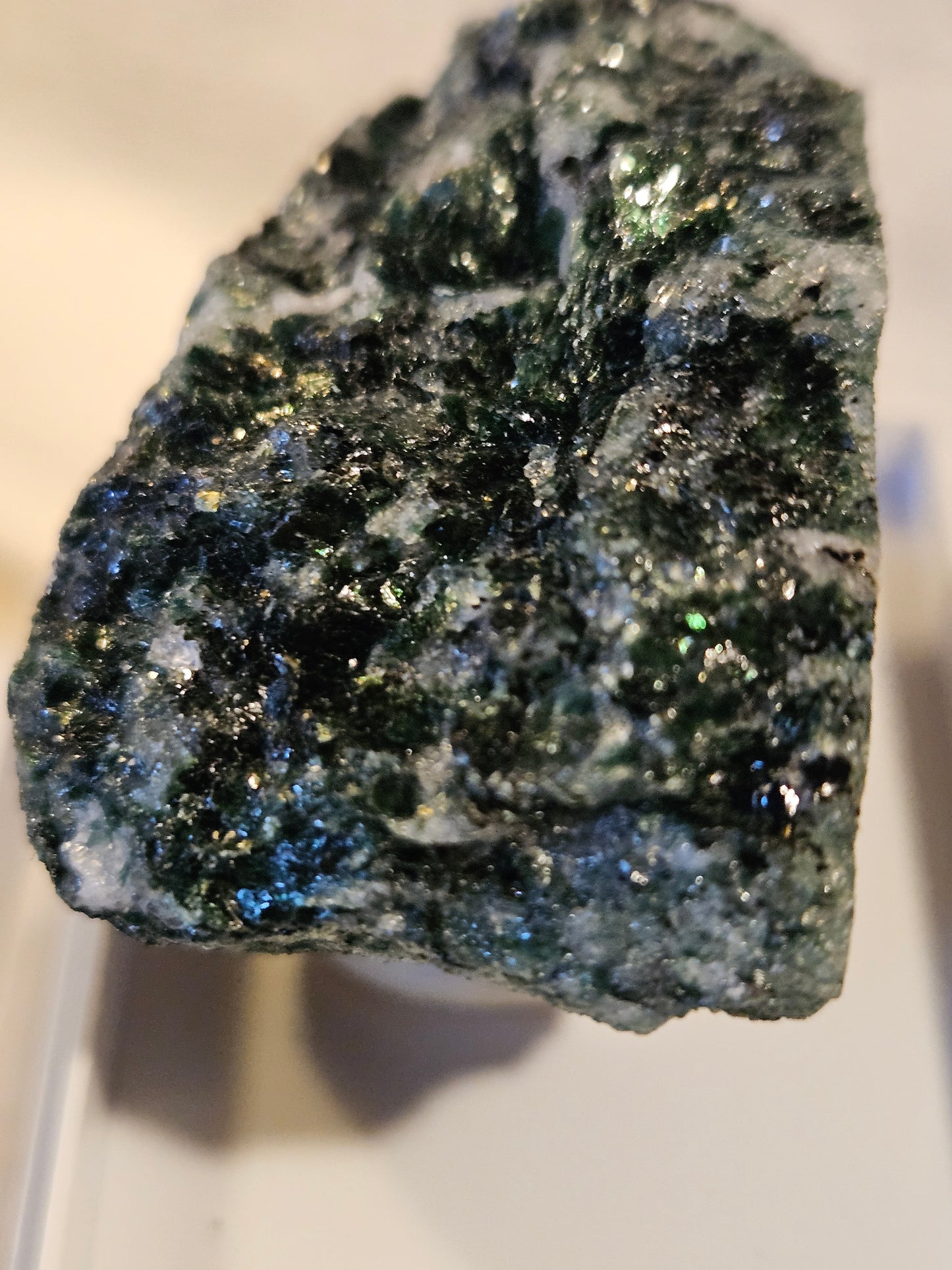 Green Fuchsite w/Quartz
