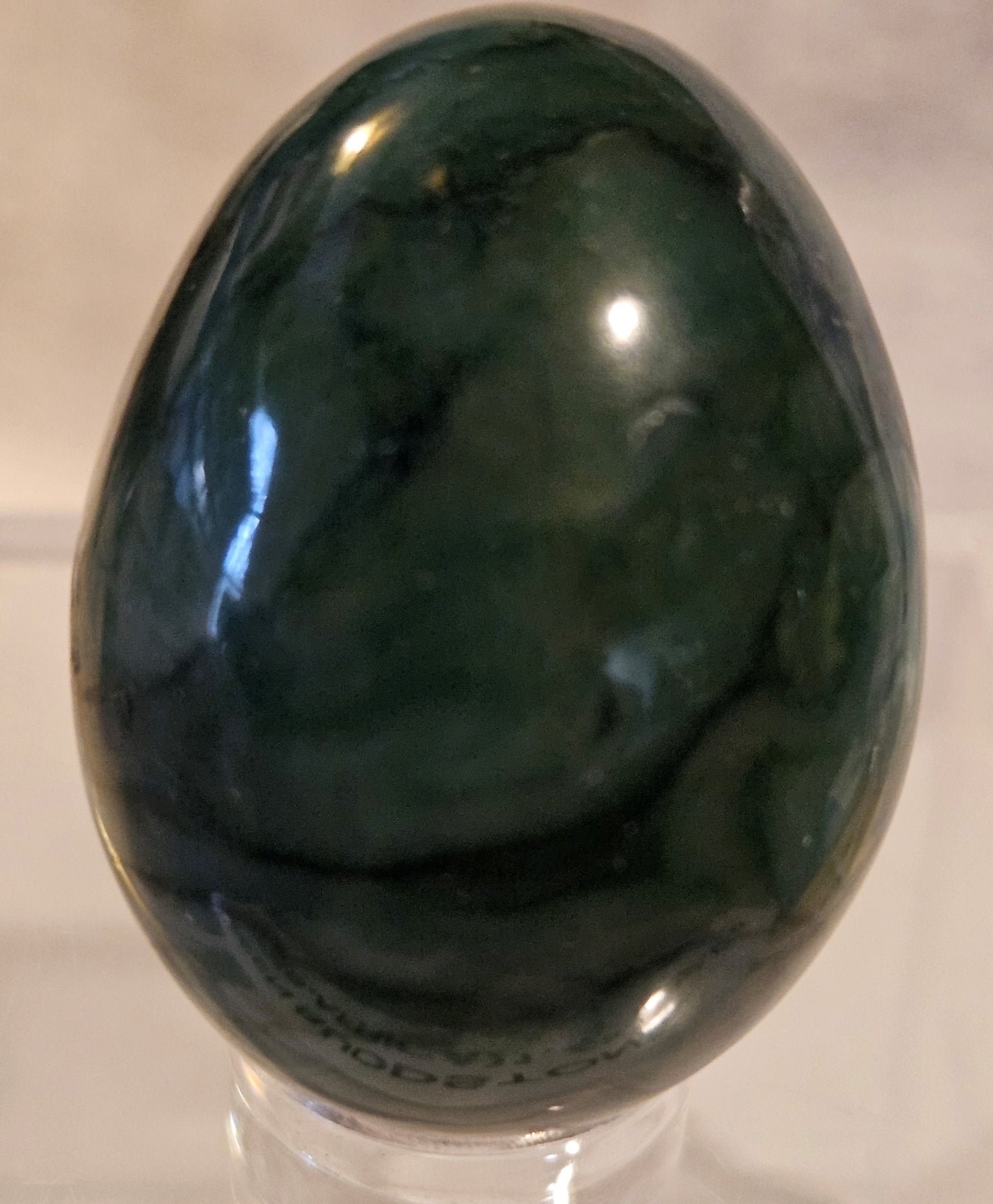 Green Buddstone Egg [2]  South Africa