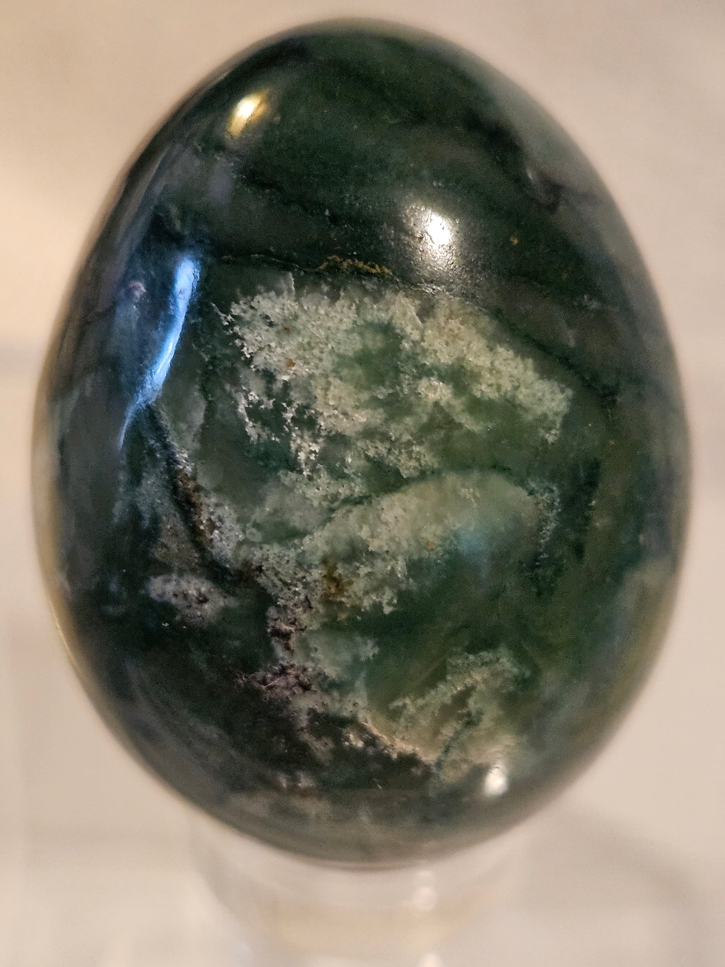 Green Buddstone Egg [2]  South Africa