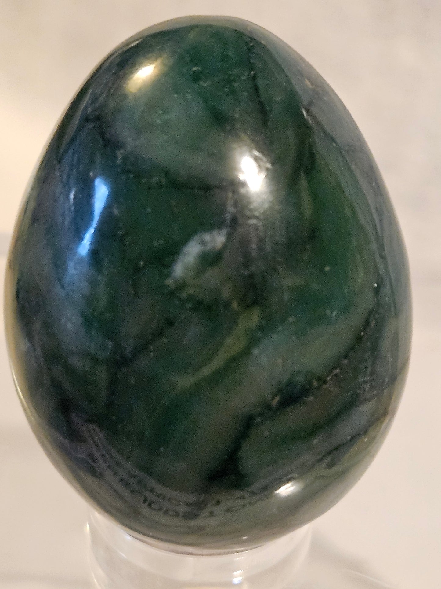 Green Buddstone Egg [2]  South Africa