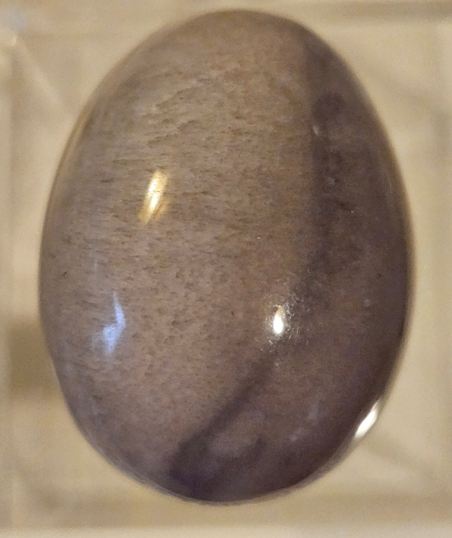 Lilac Yttrium Fluorite Egg (Mexico) [RARE]