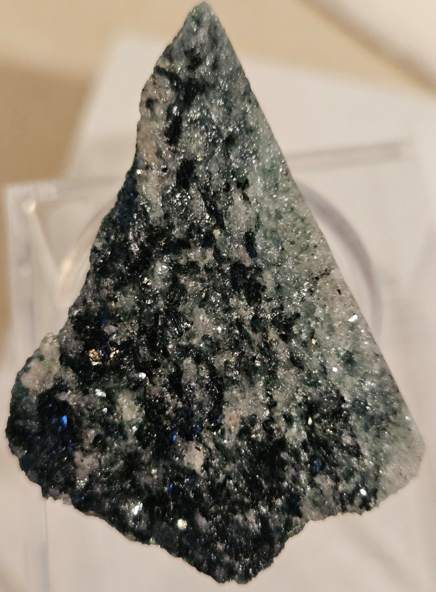Green Fuchsite w/Quartz [#3]  Norway