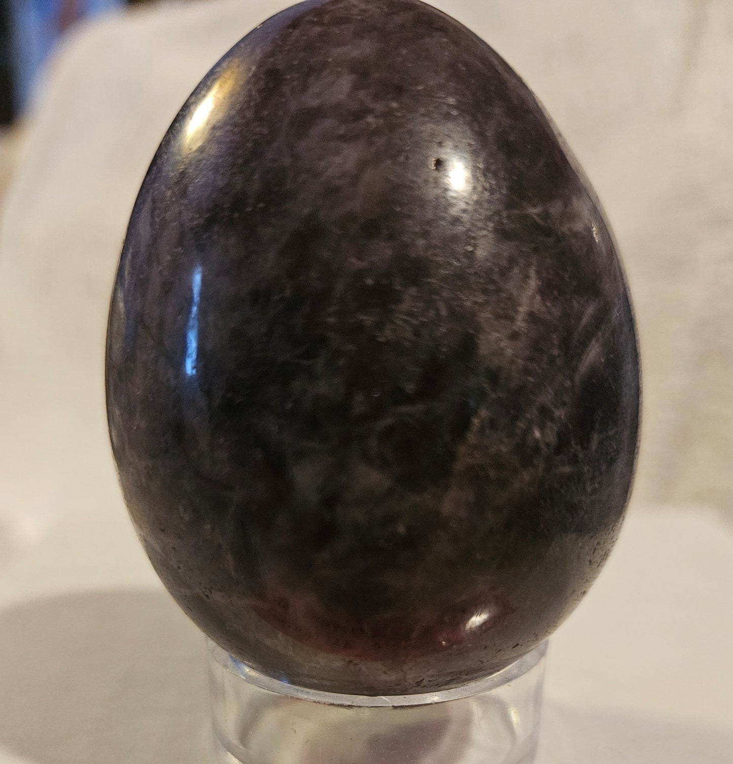 Lepidolite Crystal Egg [Small] Madagascar