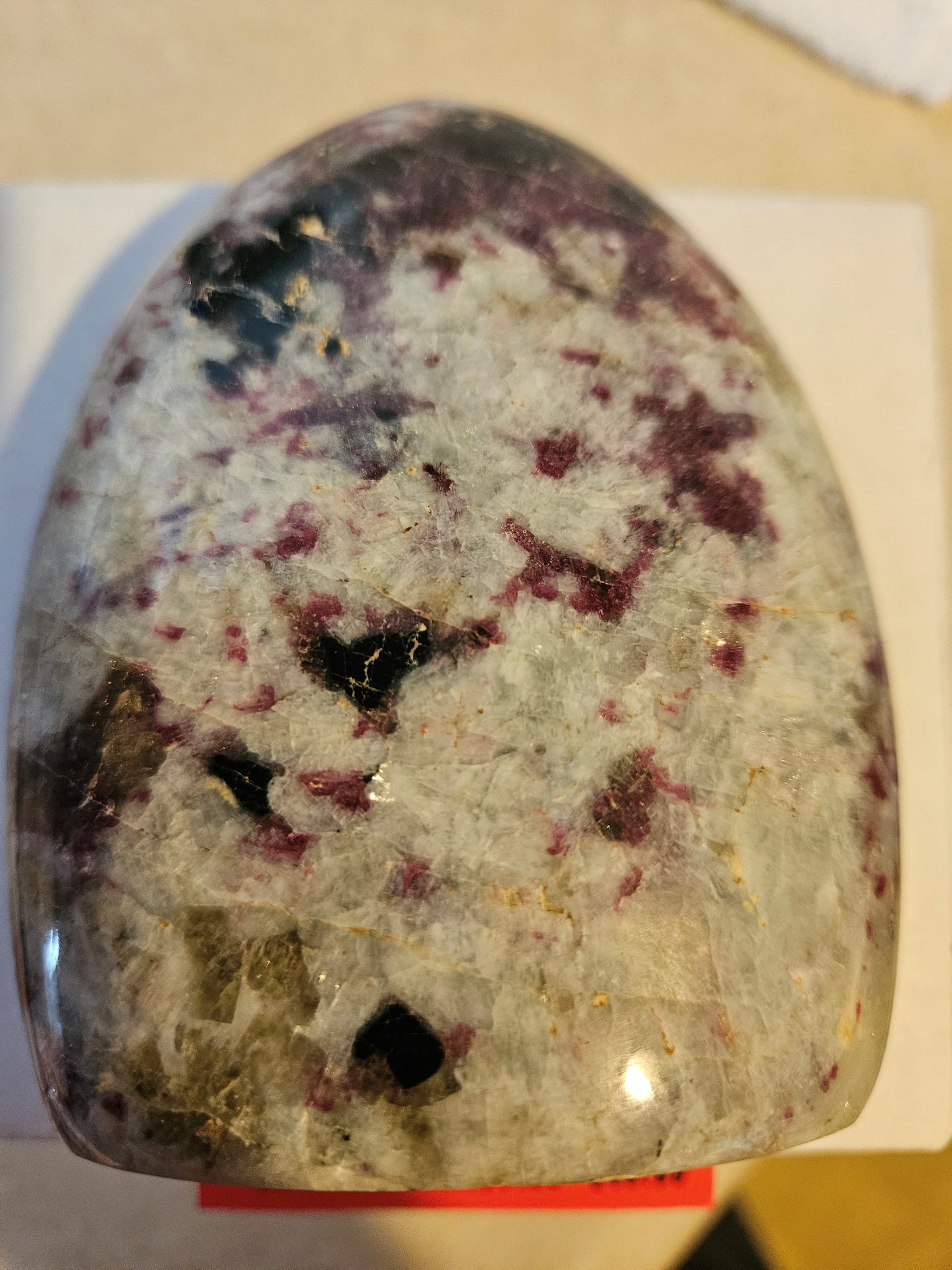 Pink Tourmaline Standing Free Form [#1] Madagascar