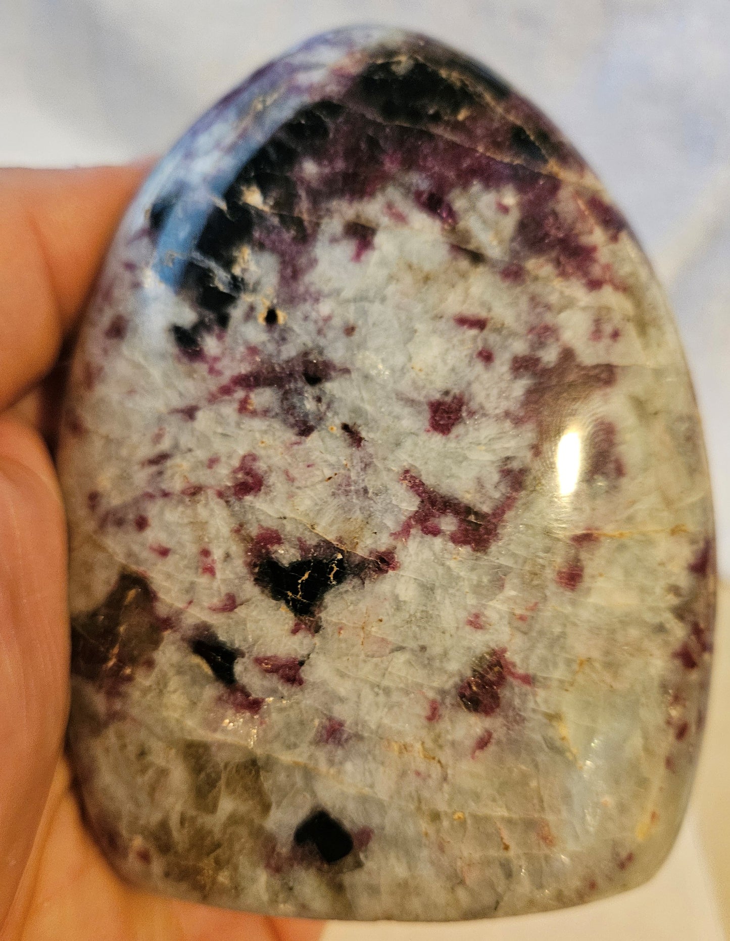 Pink Tourmaline Standing Free Form [#1] Madagascar