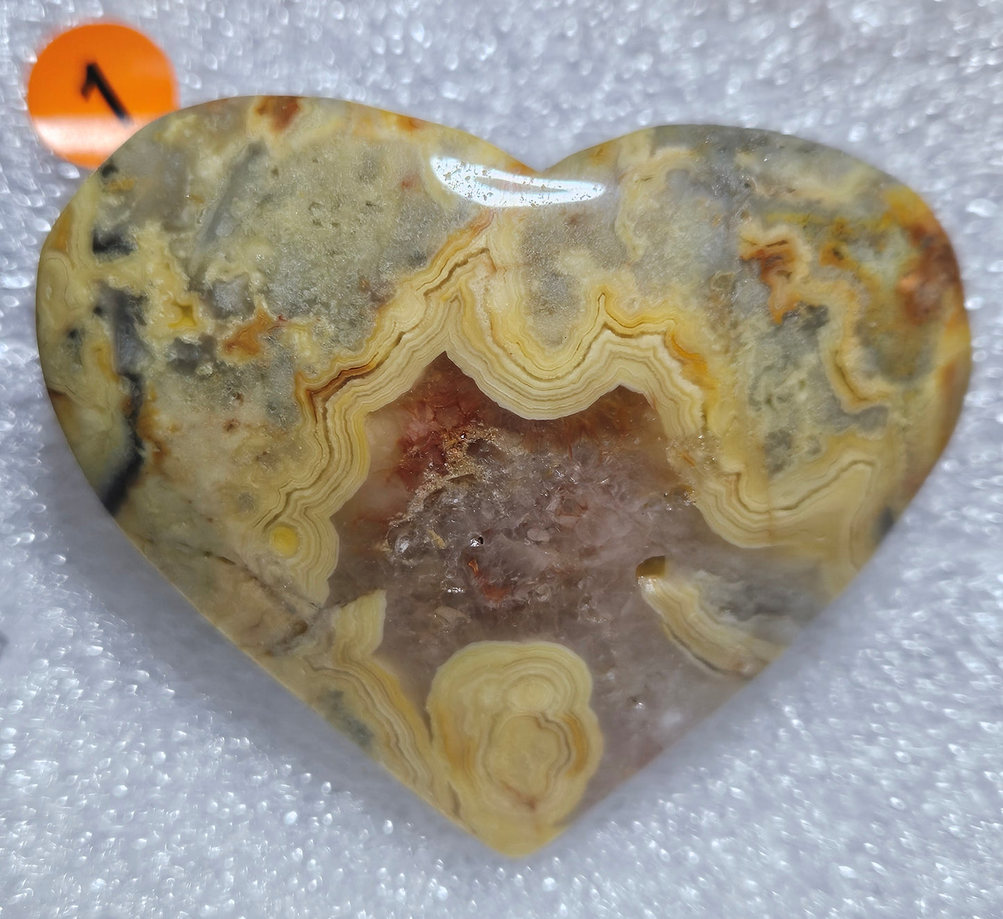 Crazy Lace Agate Hearts