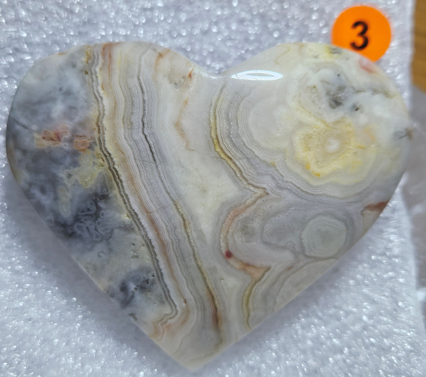 Crazy Lace Agate Hearts