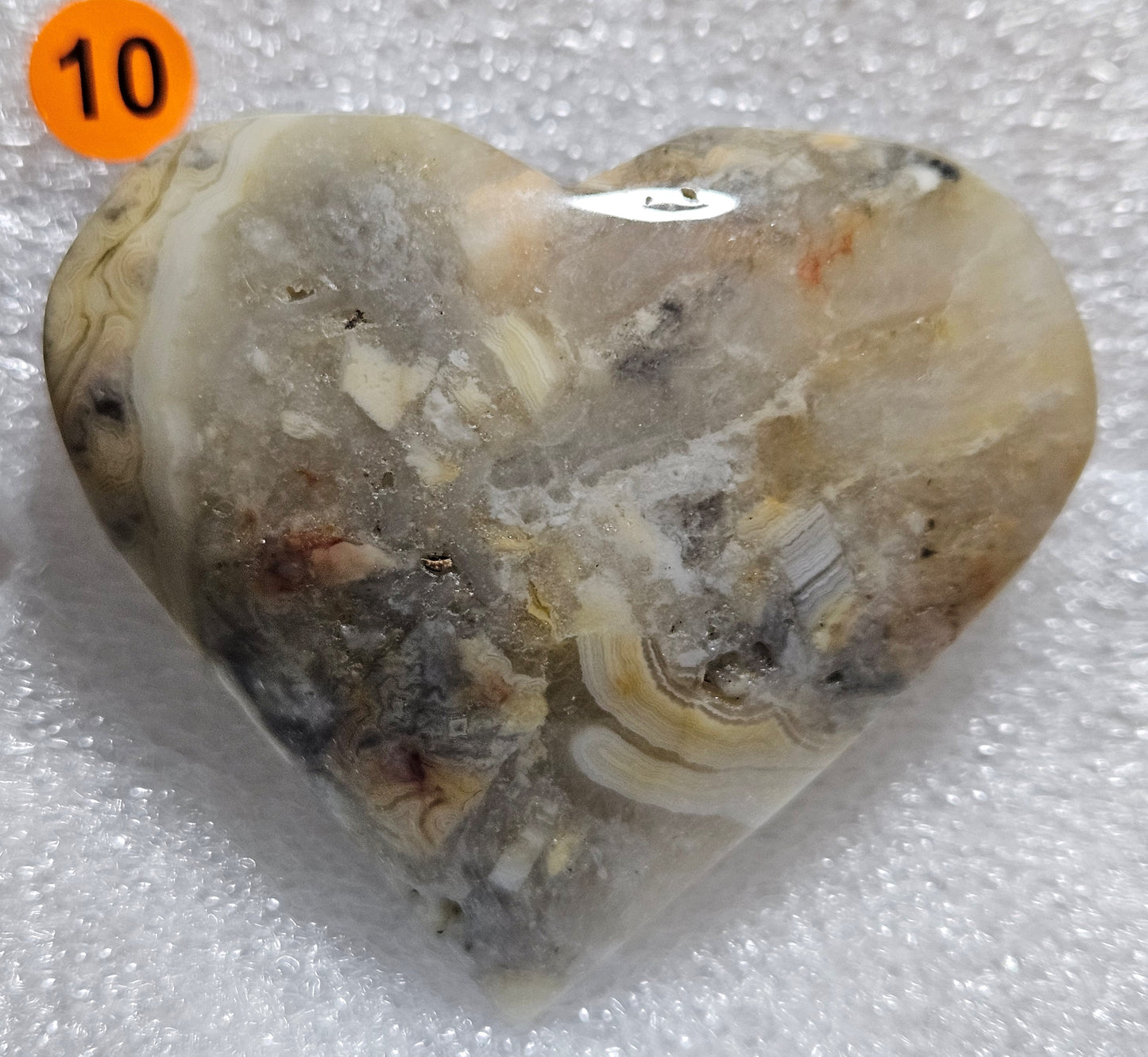 Crazy Lace Agate Hearts