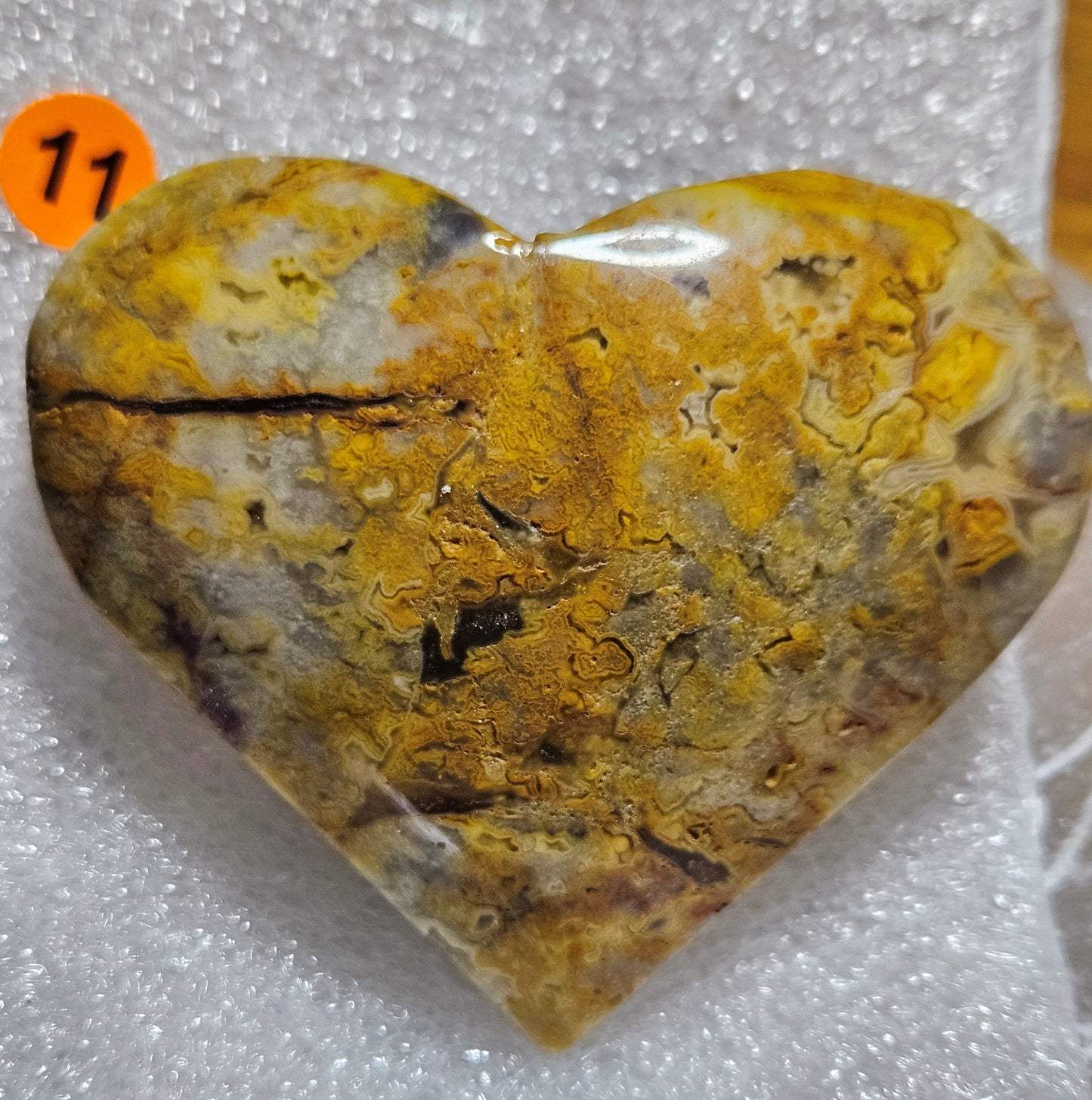 Crazy Lace Agate Hearts