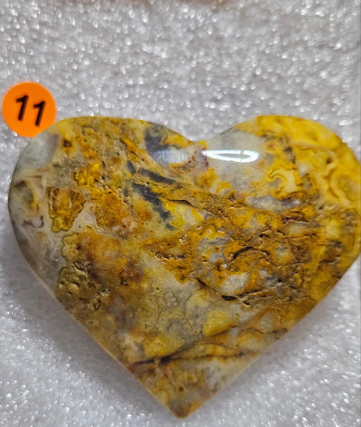 Crazy Lace Agate Hearts