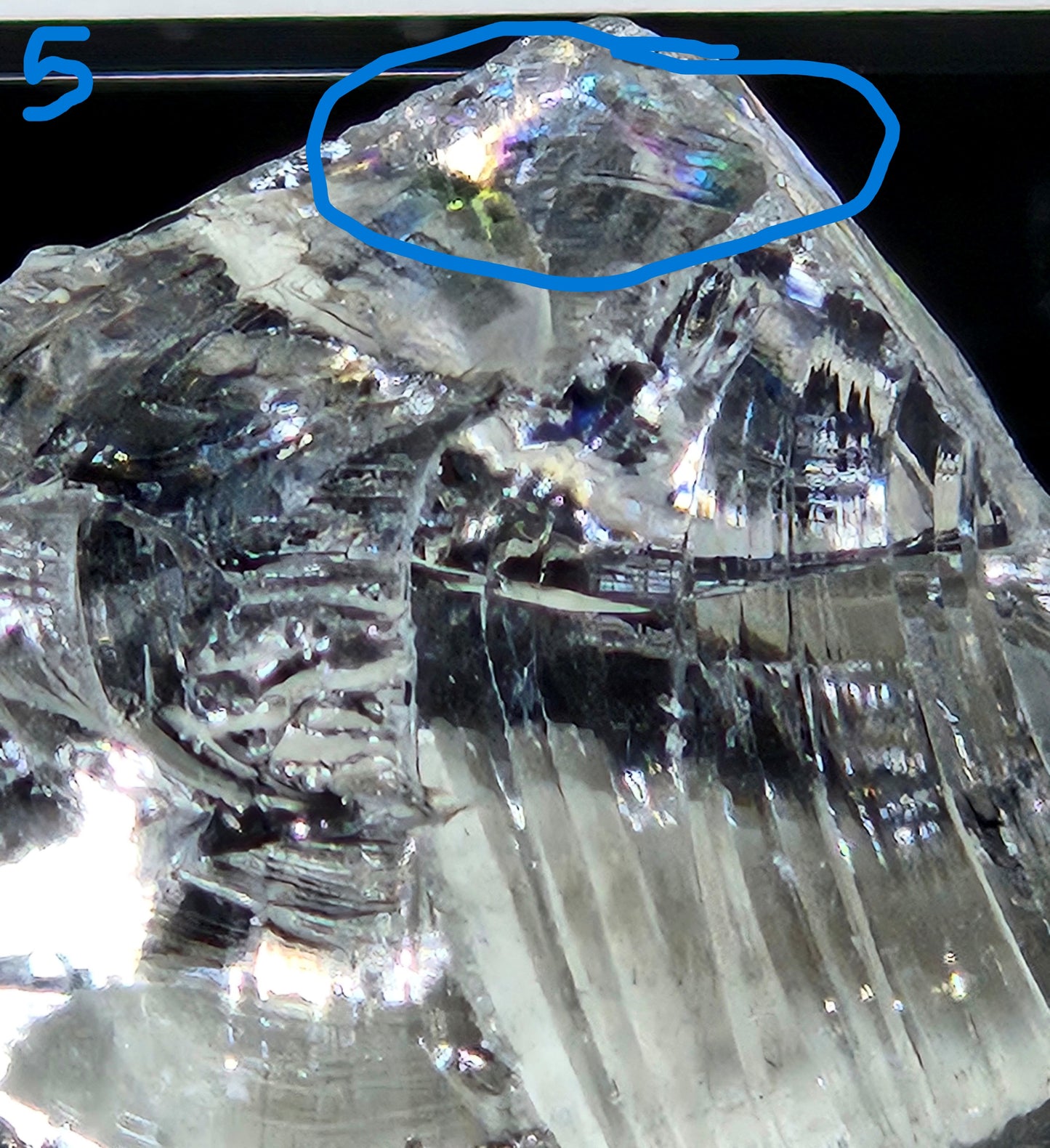 Russian Lemurian Ice Quartz [Rough] 5