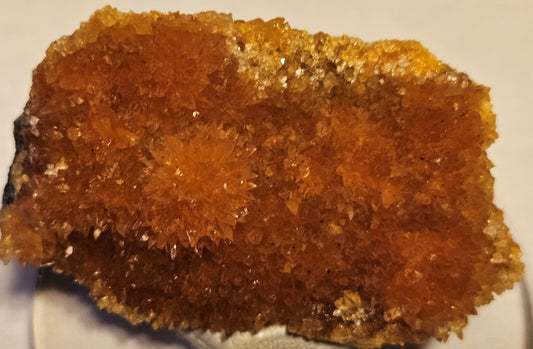 Intense Orange Calcite Crystal Cluster [Poland] 2