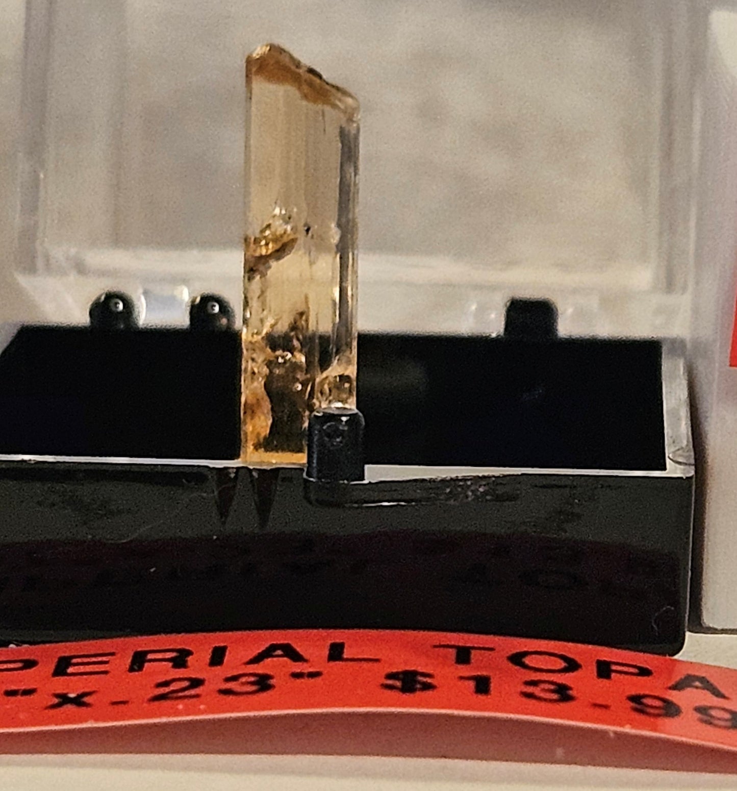 Imperial Topaz Crystal - Raw