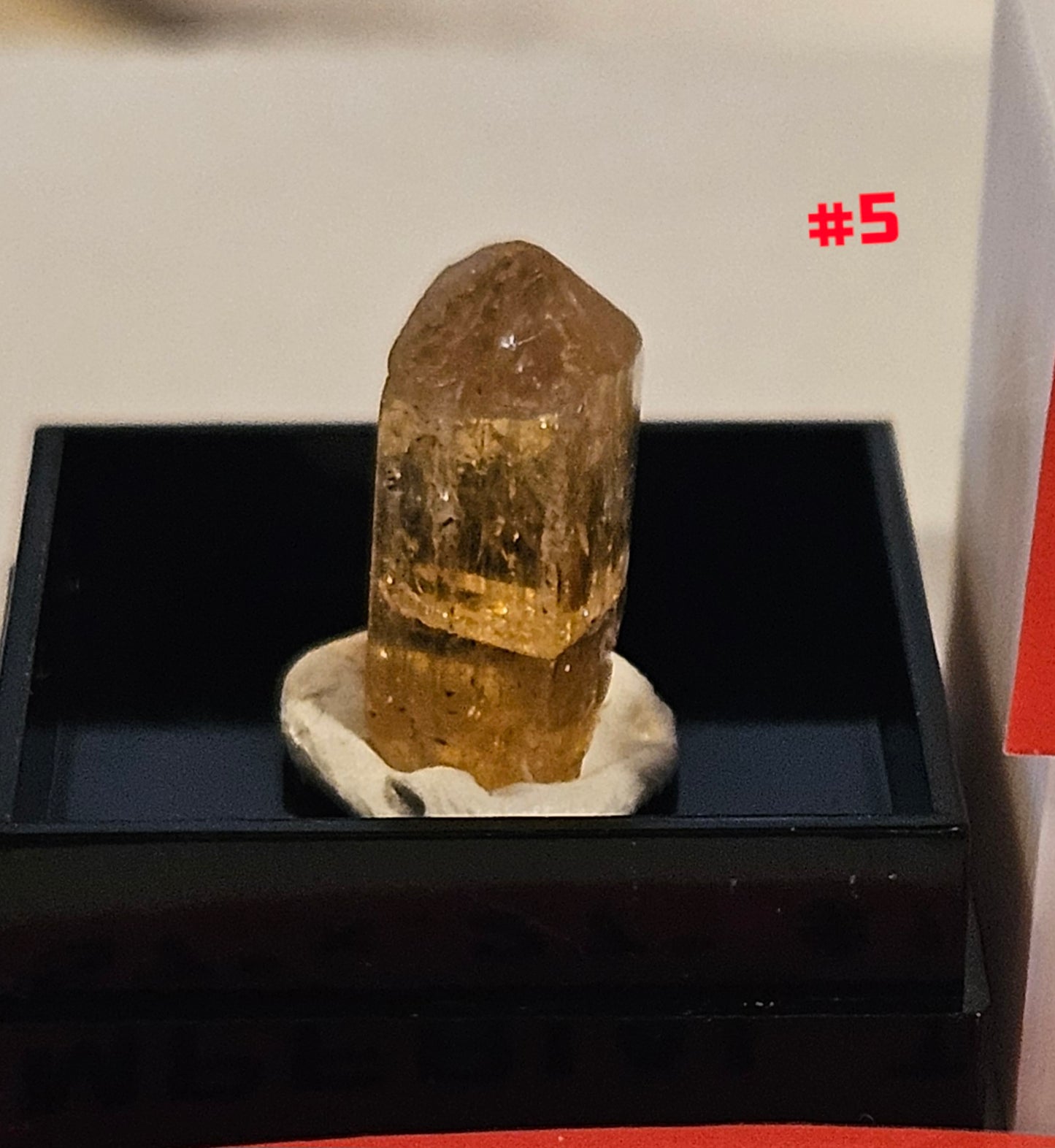 Imperial Topaz Crystal - Raw