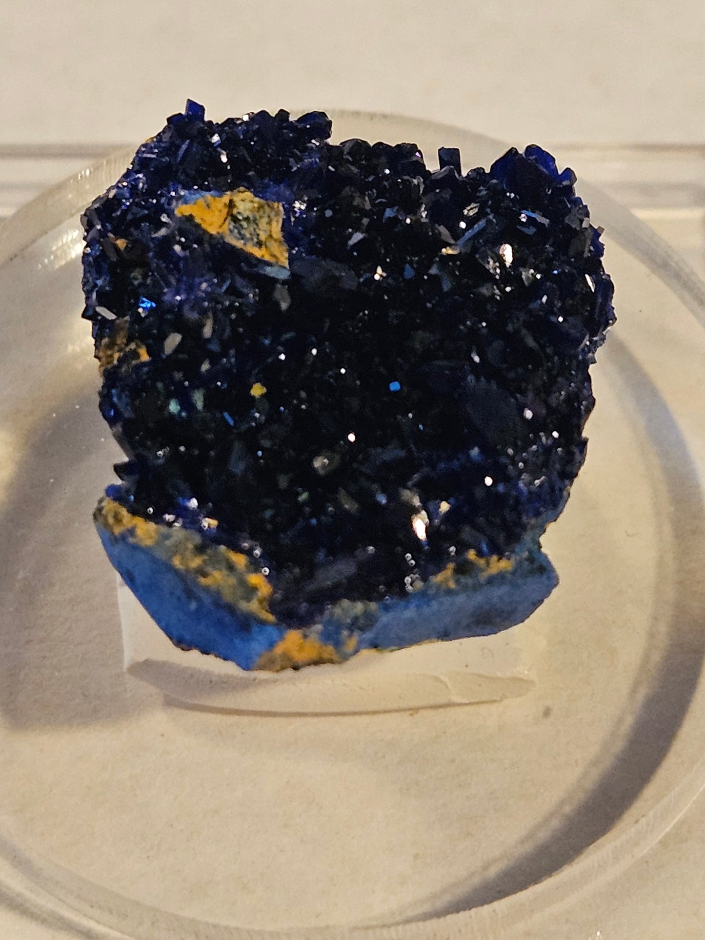 Deep Blue Azurite - Republic of the Congo