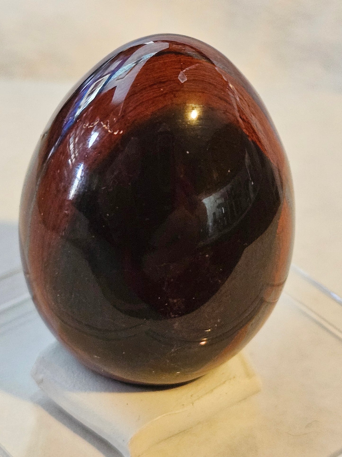 Striped Red Jasper Egg  [Australia]