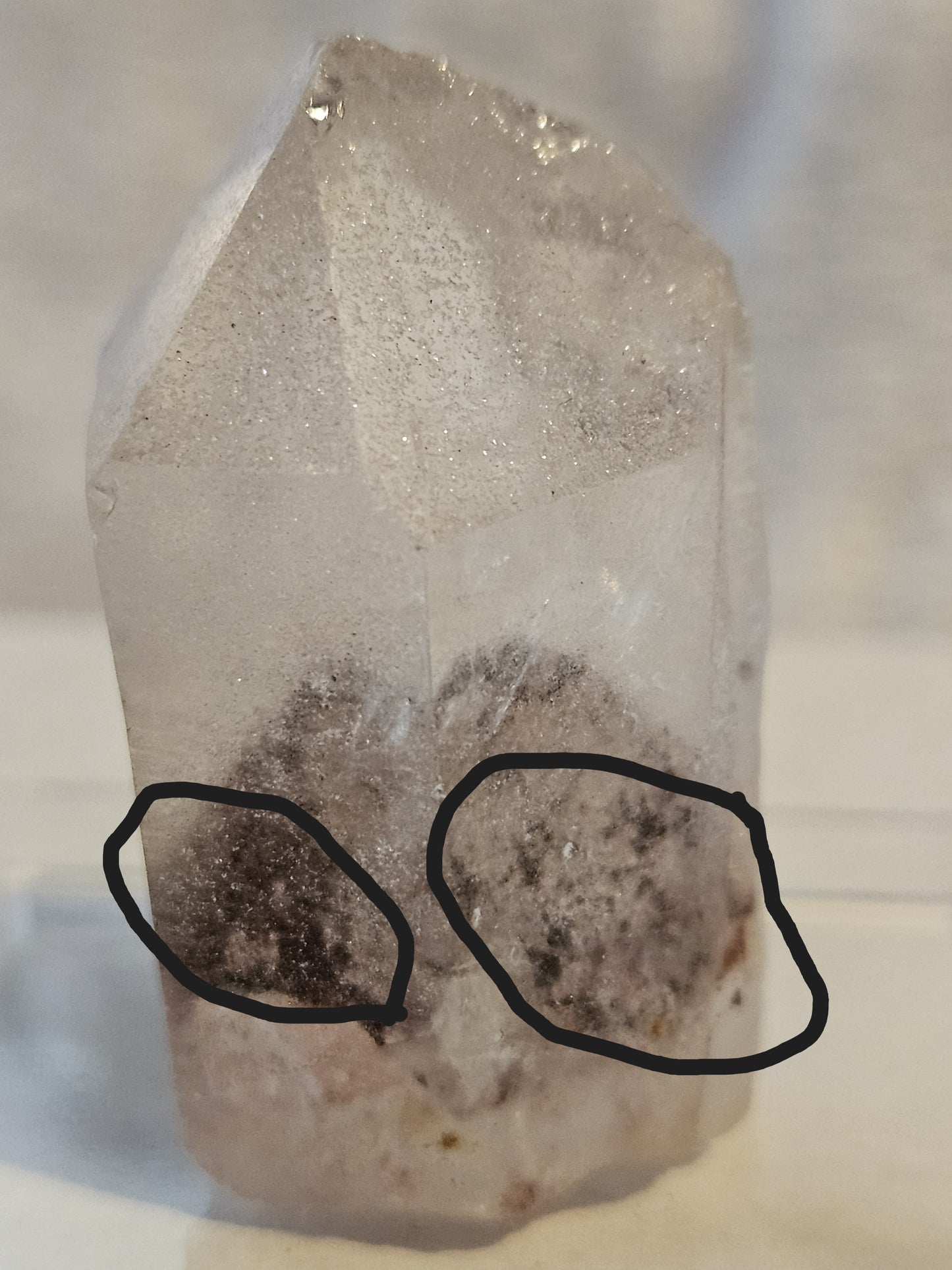 Lepidocrocite Phantom Quartz [India]