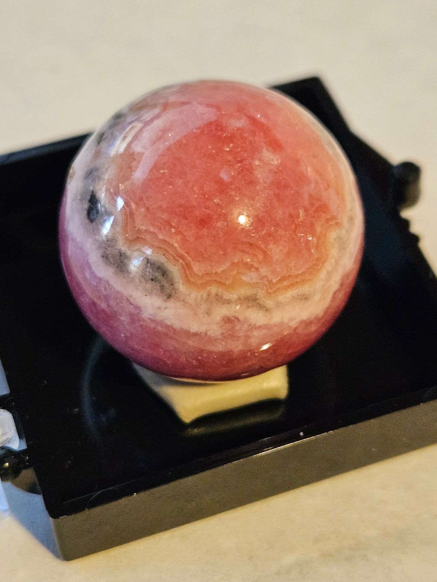 Rhodochrosite Sphere (small) [Argentina] - 2