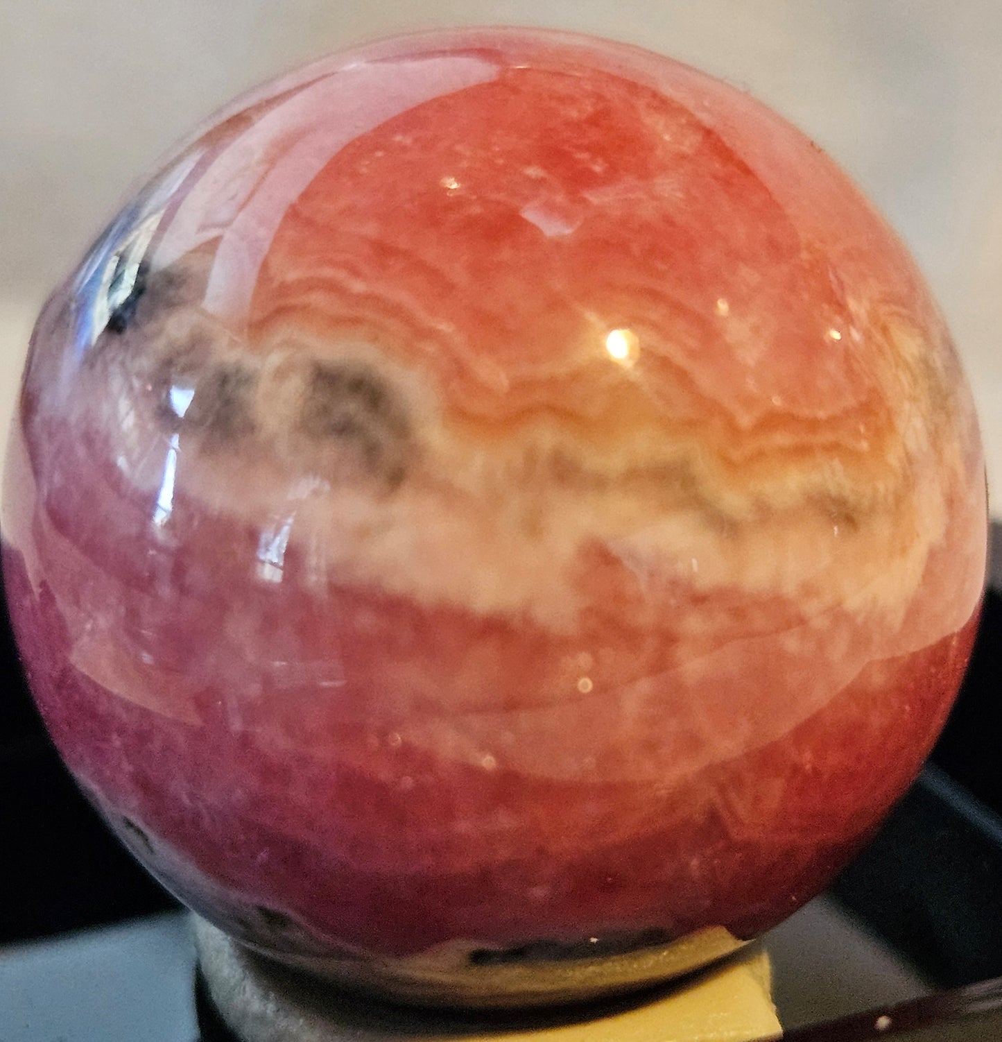 Rhodochrosite Sphere (small) [Argentina] - 2