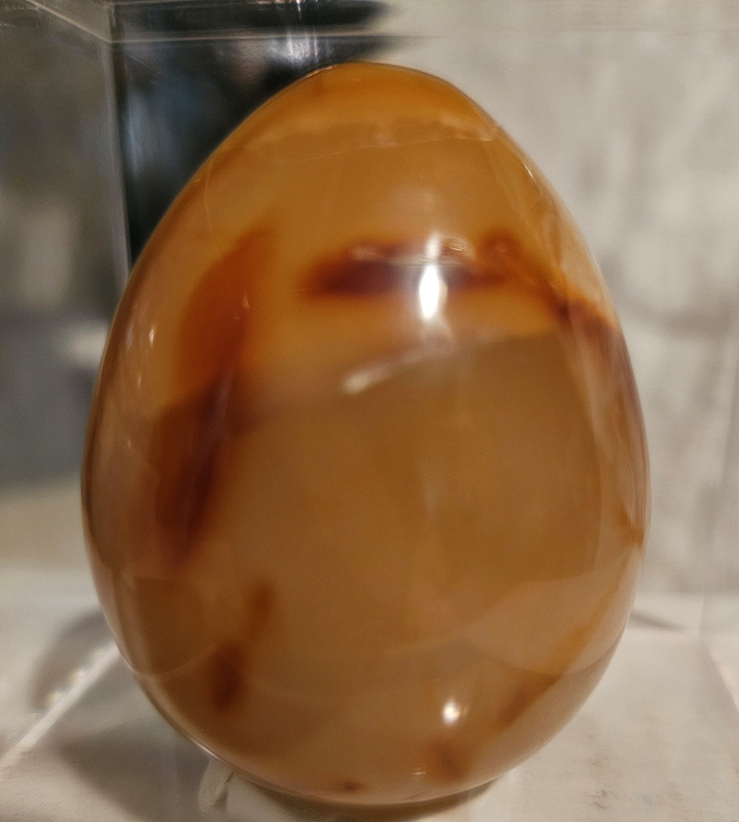 Carnelian Agate Egg