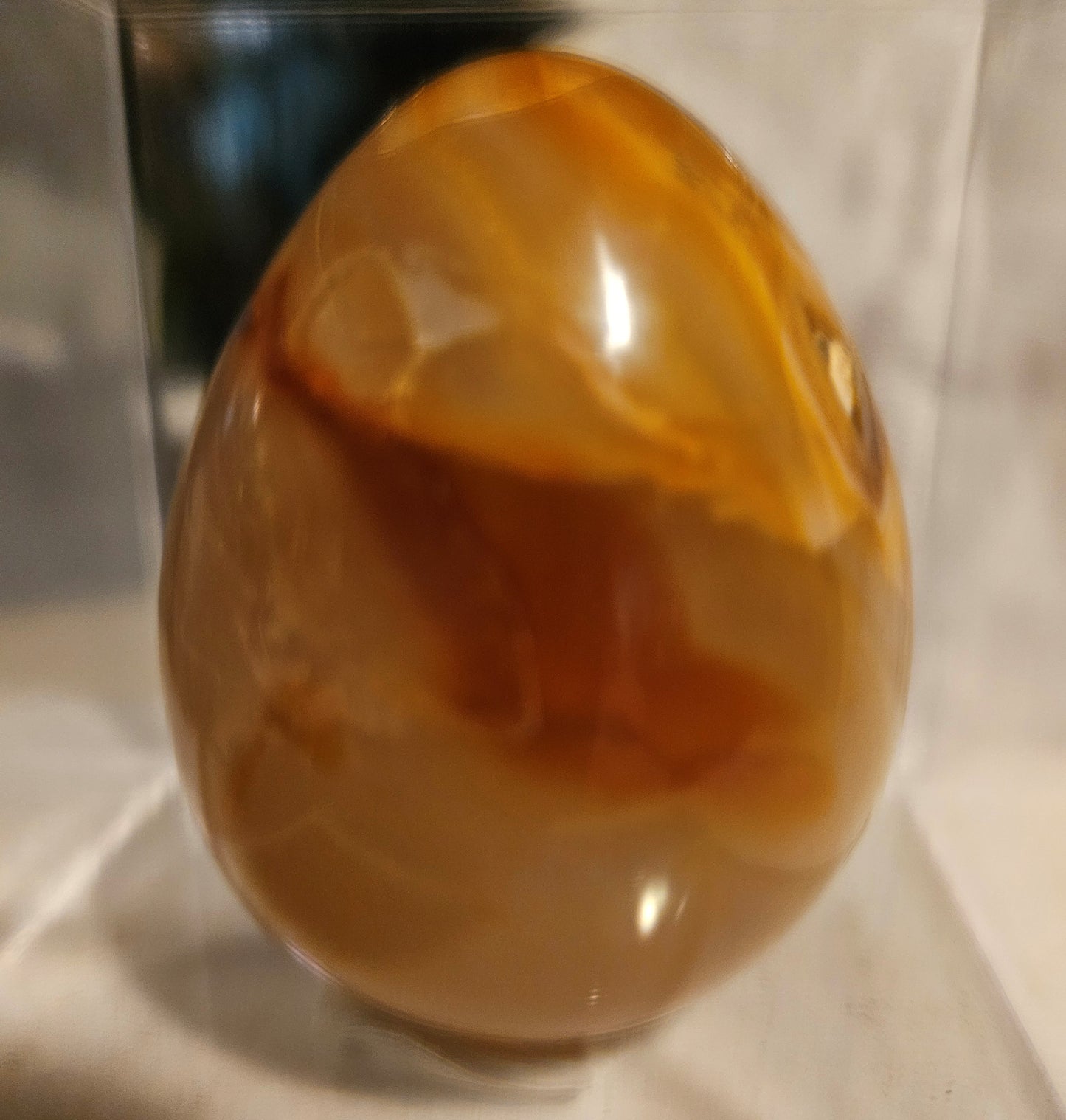 Carnelian Agate Egg