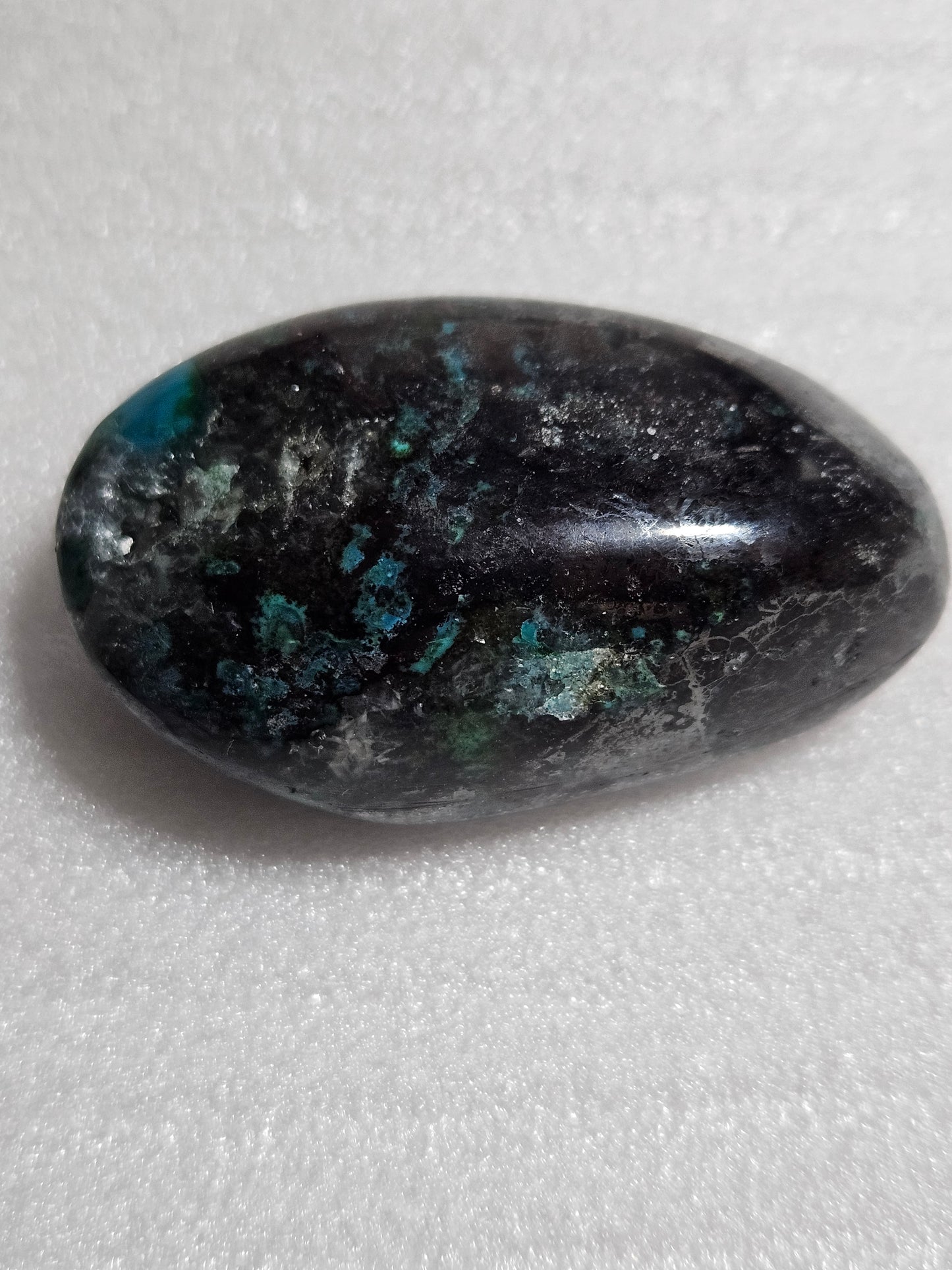 Spider Web Chrysocolla Stone (S)