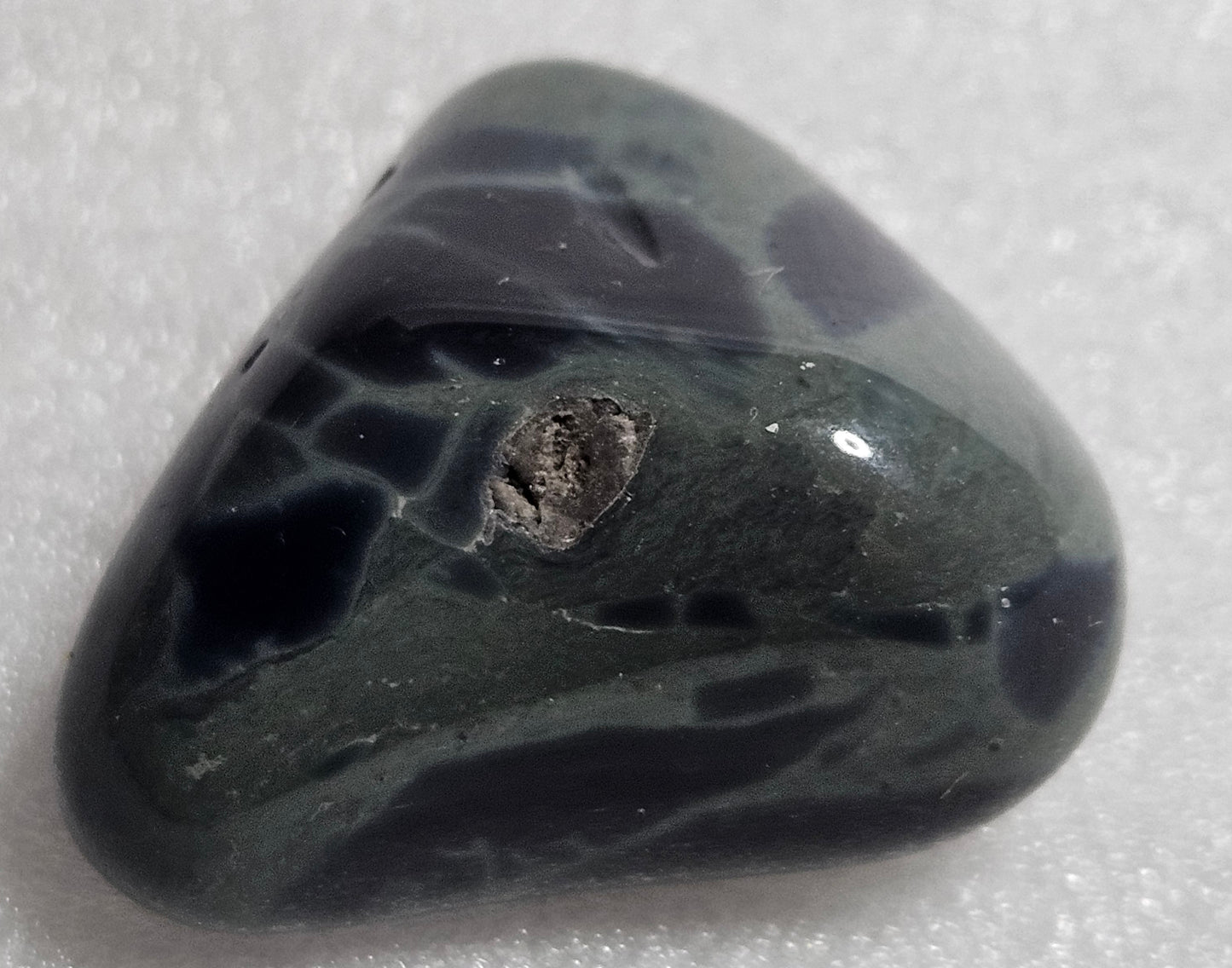 Spiderweb Obsidian Tumble Stone