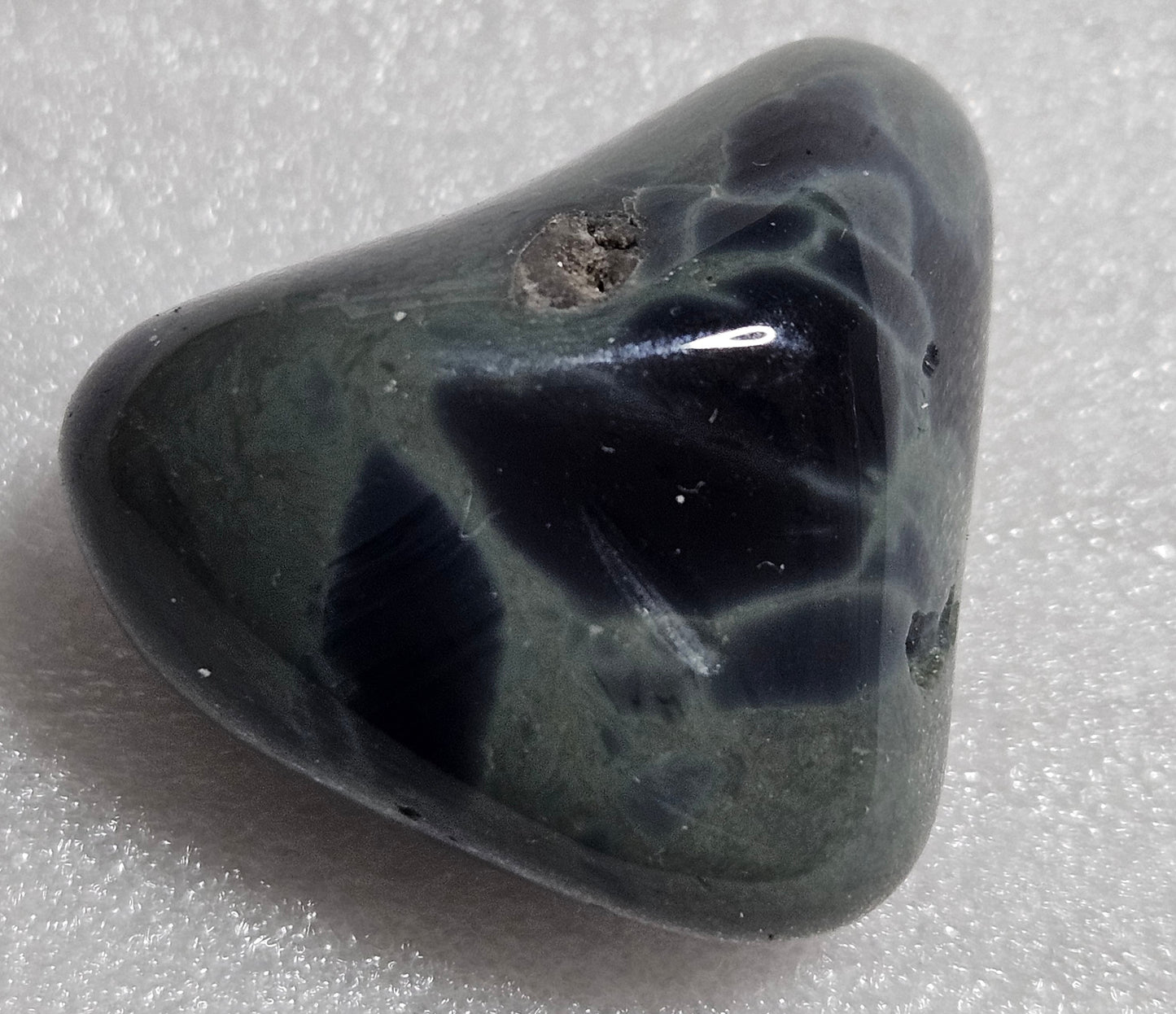 Spiderweb Obsidian Tumble Stone
