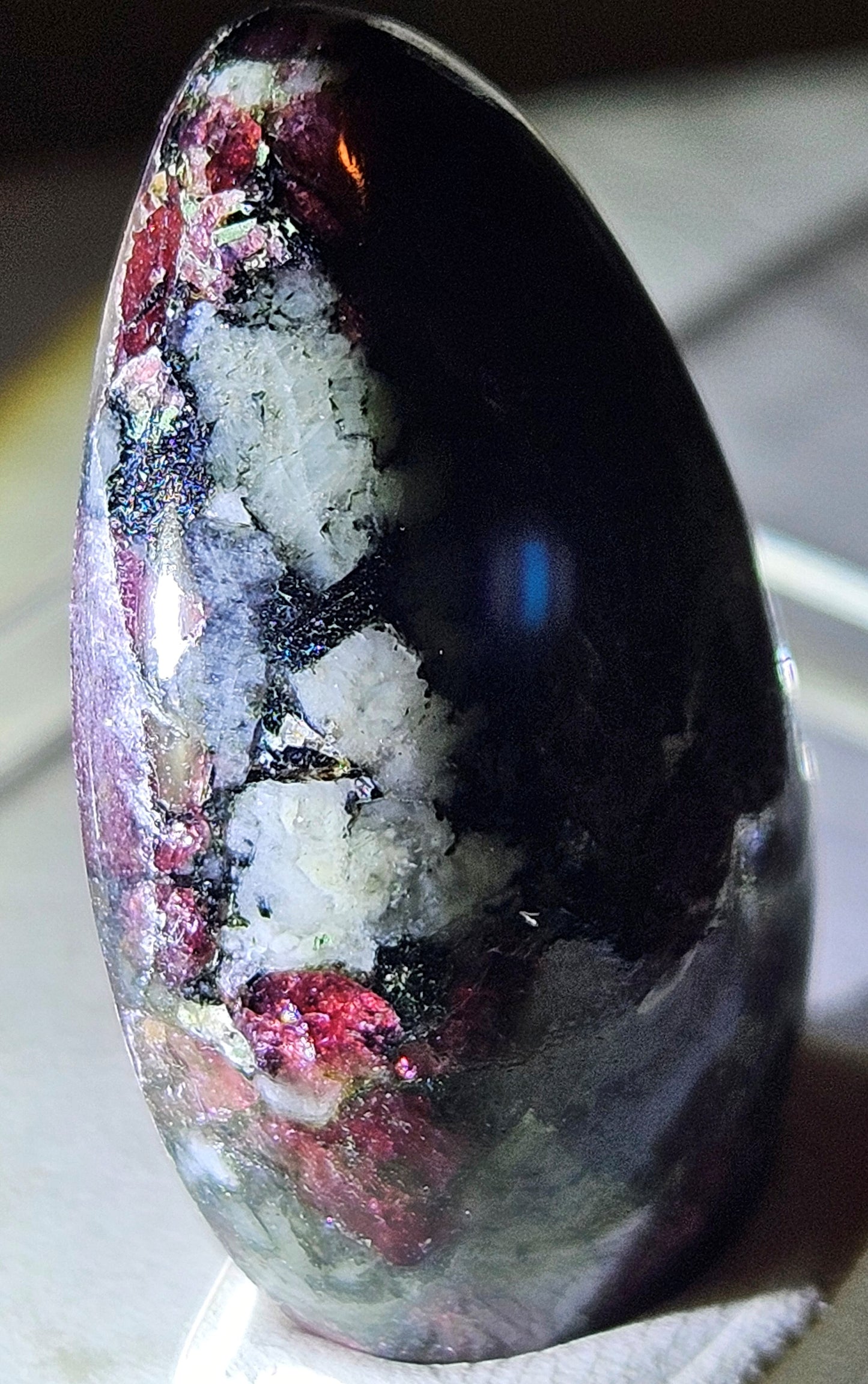 Polished Eudialyte Cabochon [Russia]