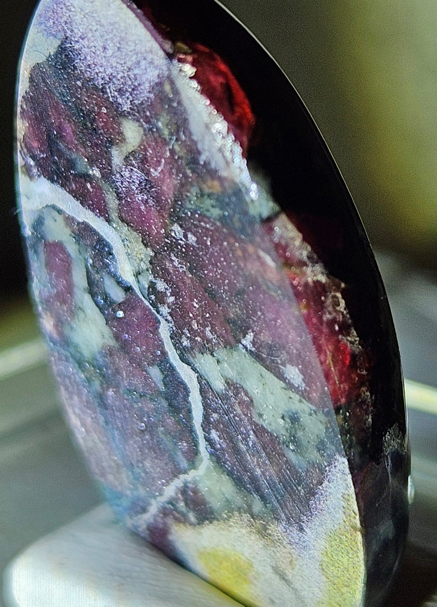 Polished Eudialyte Cabochon [Russia]
