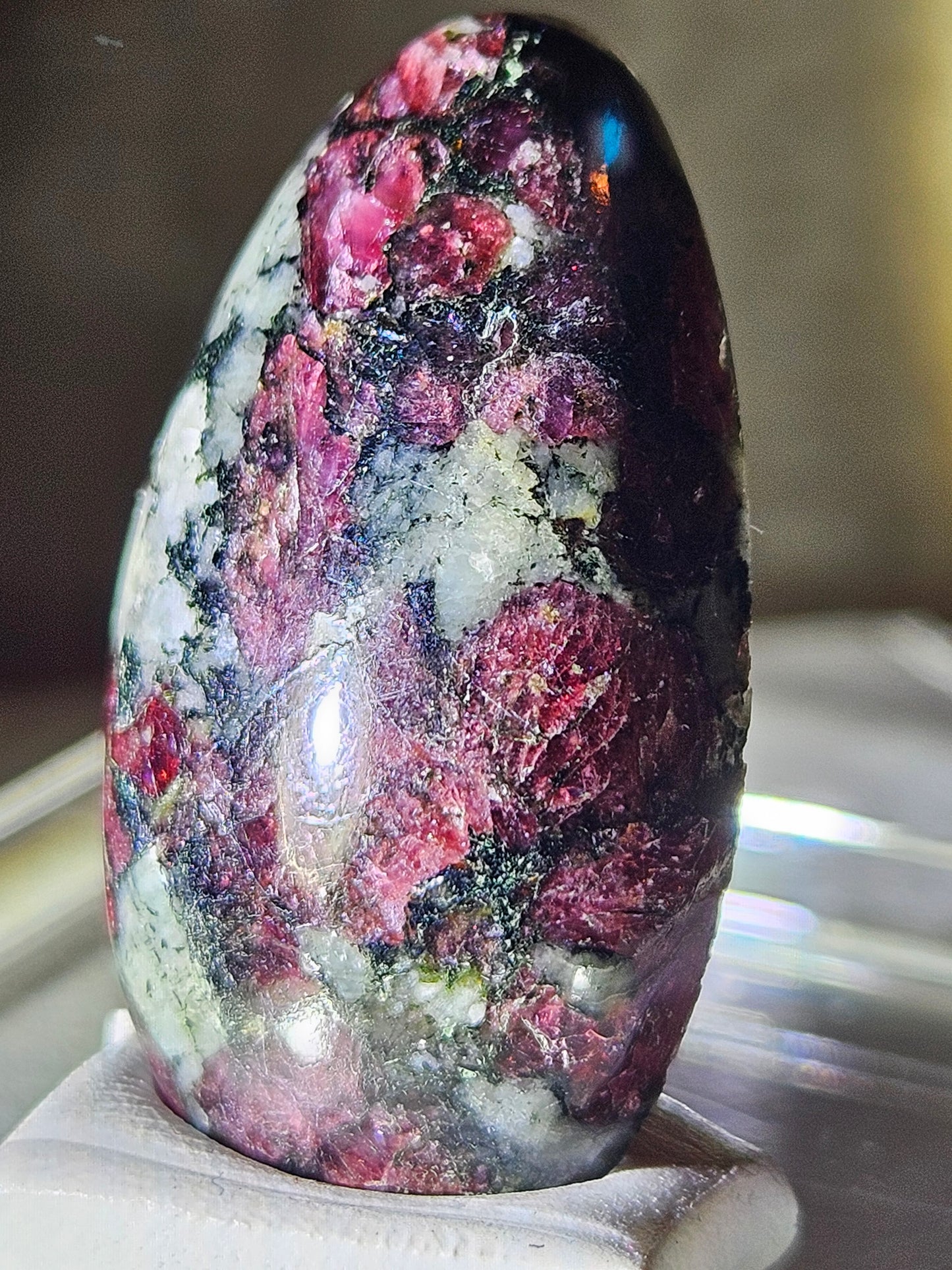 Polished Eudialyte Cabochon [Russia]