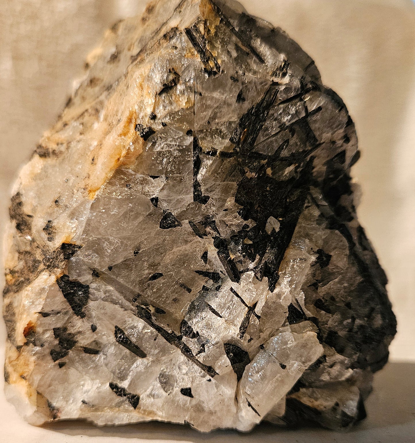 Tourmaline in Quartz - RAW