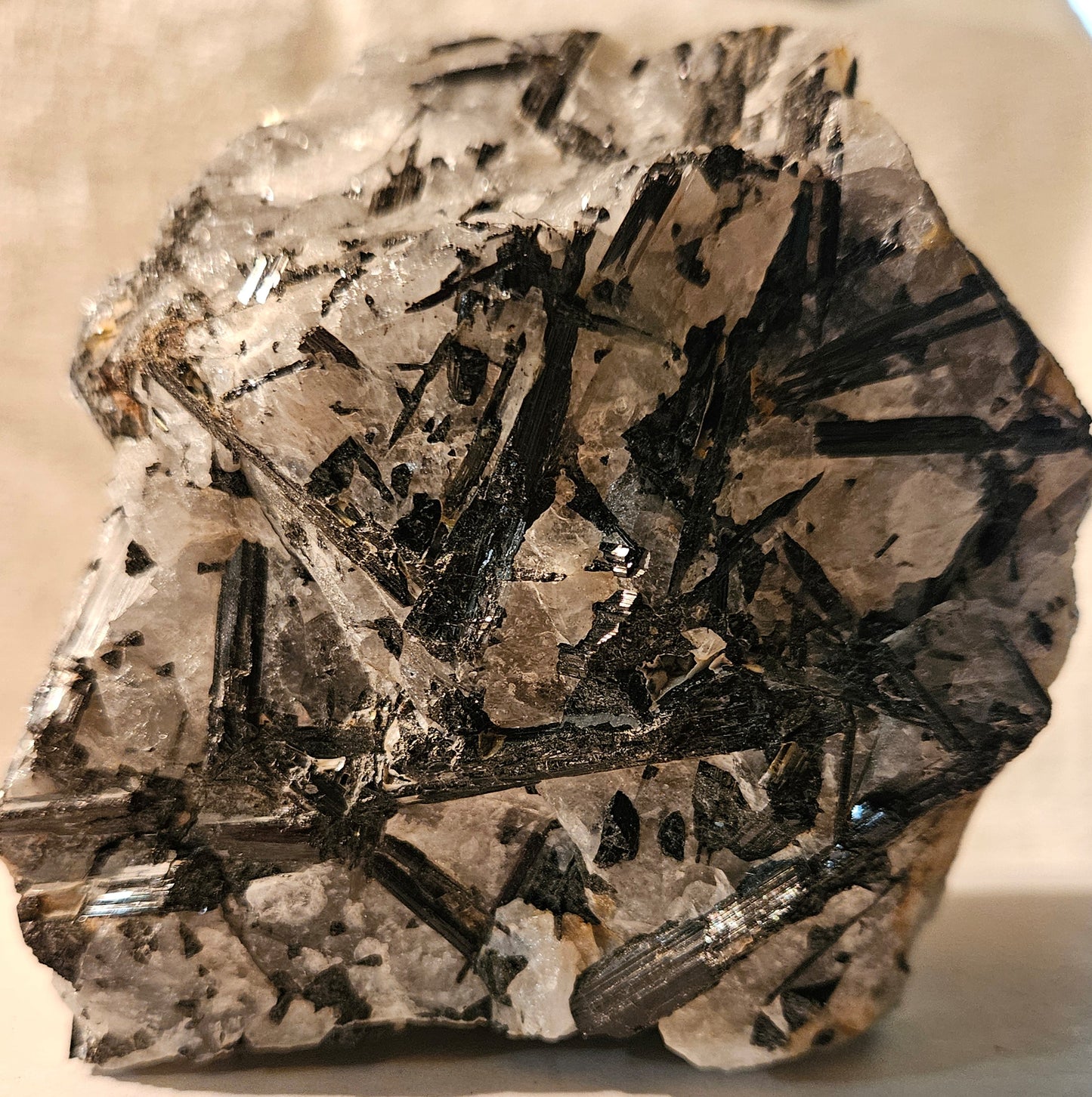 Tourmaline in Quartz - RAW