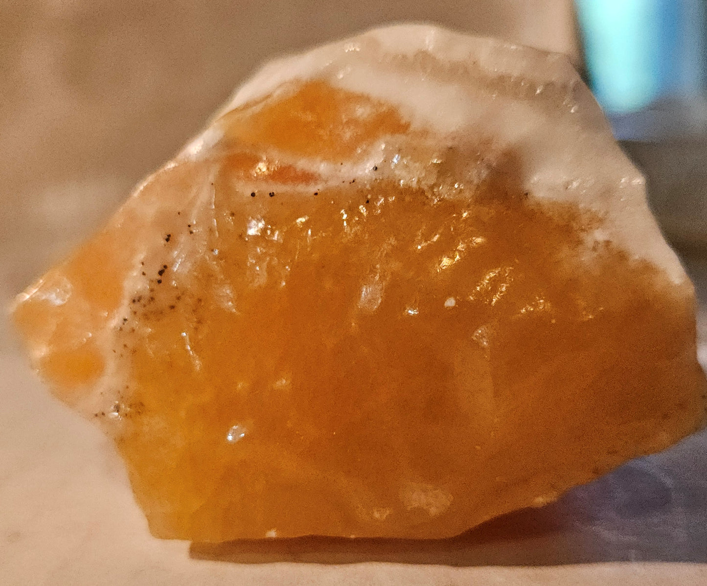 Orange Calcite - Raw