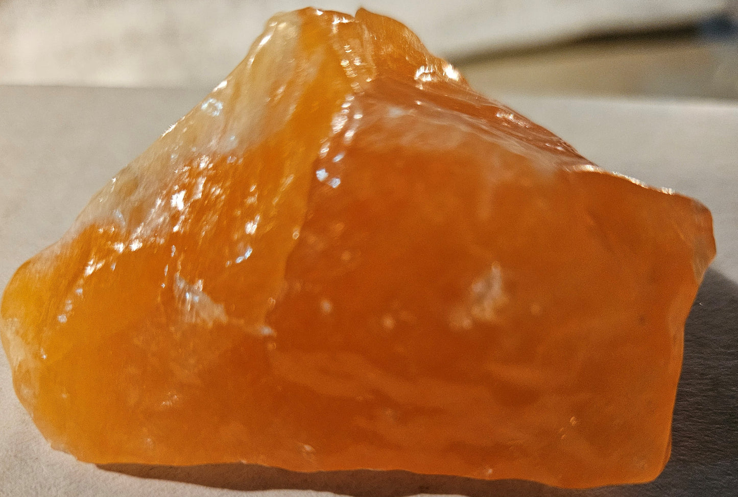 Orange Calcite - Raw