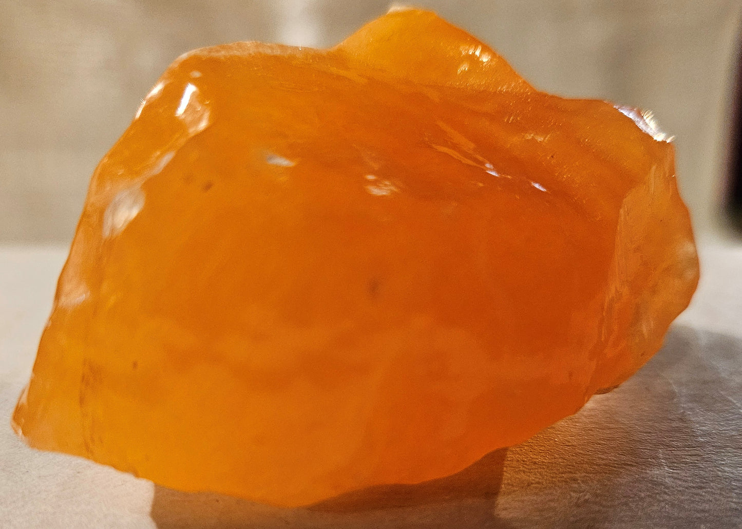 Orange Calcite - Raw